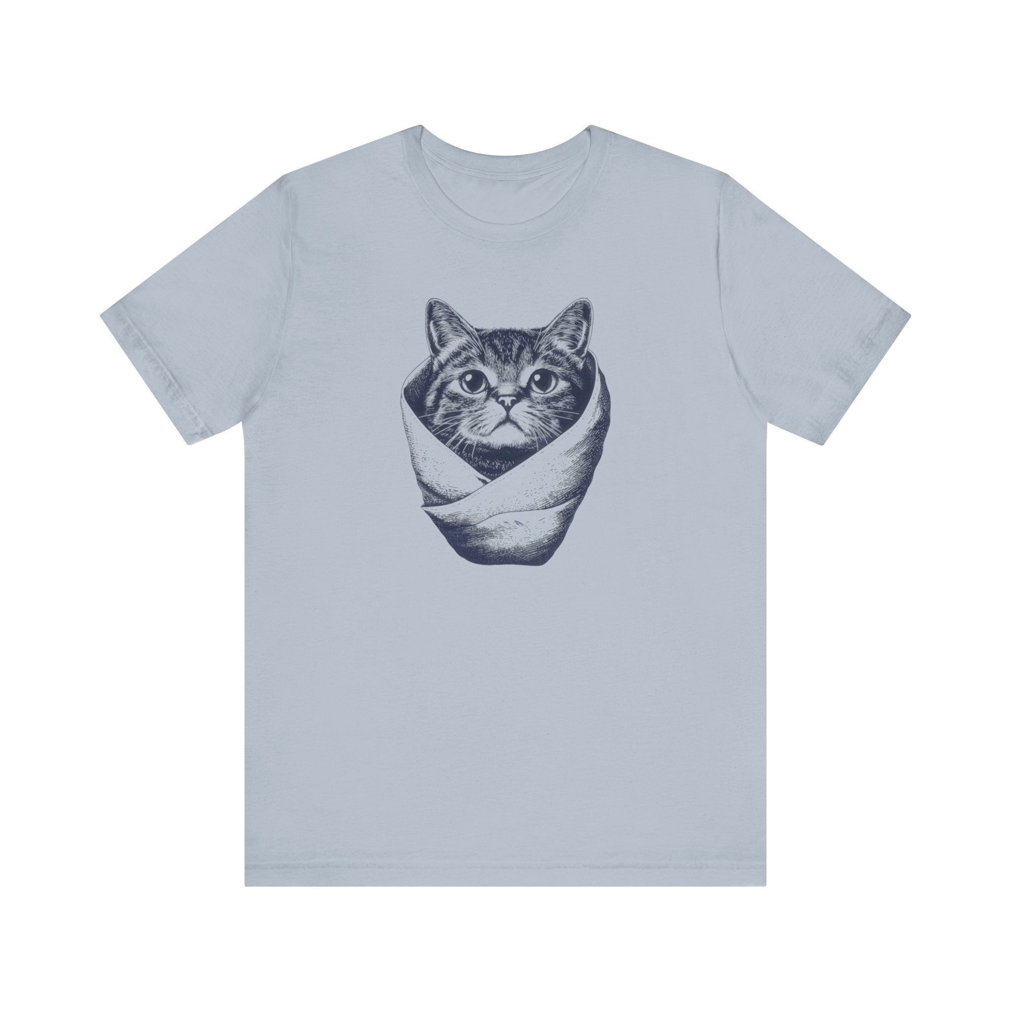 Purrito Cat T-Shirt Adorable Burrito Wrapped Kitty Design