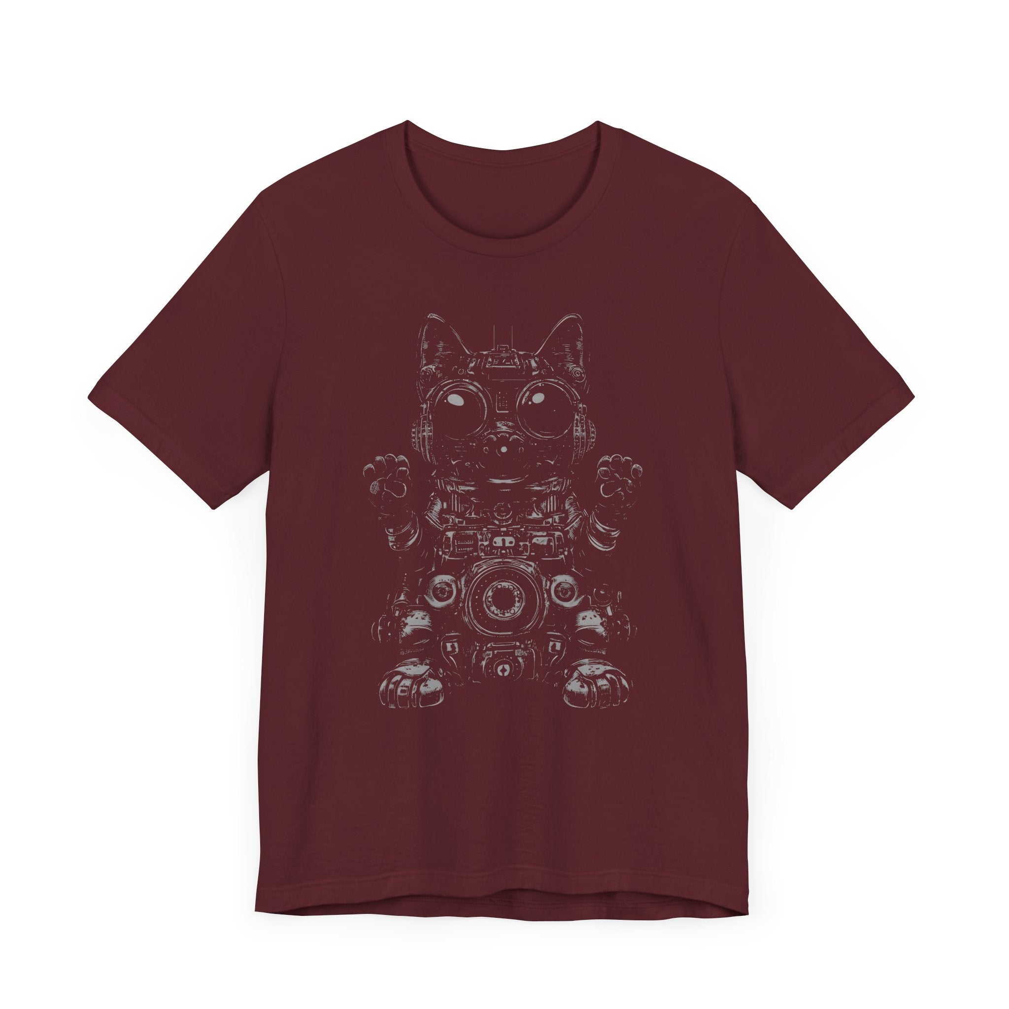 Dark Tech Maneki Neko T-Shirt