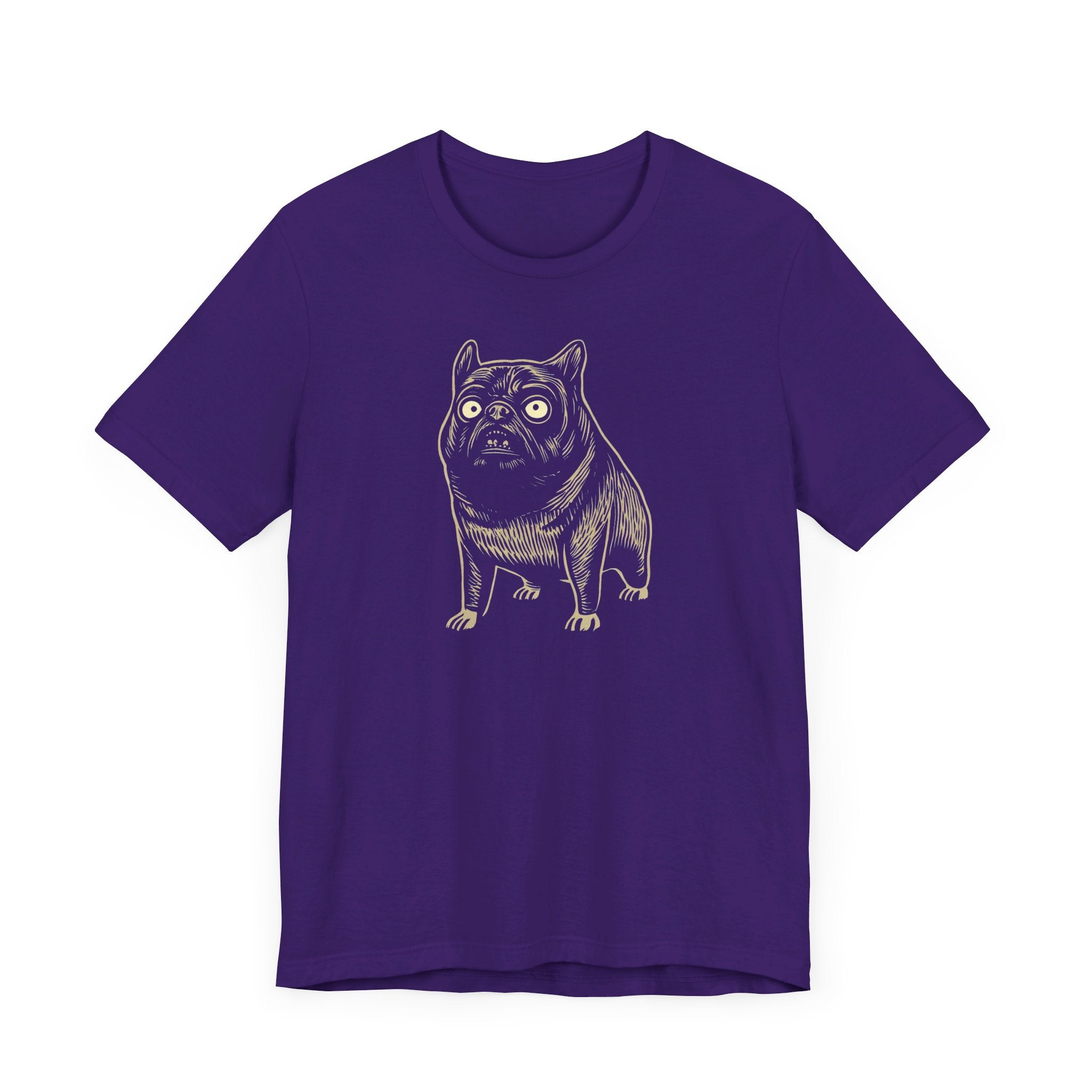 Wide-Eyed French Bulldog T-Shirt