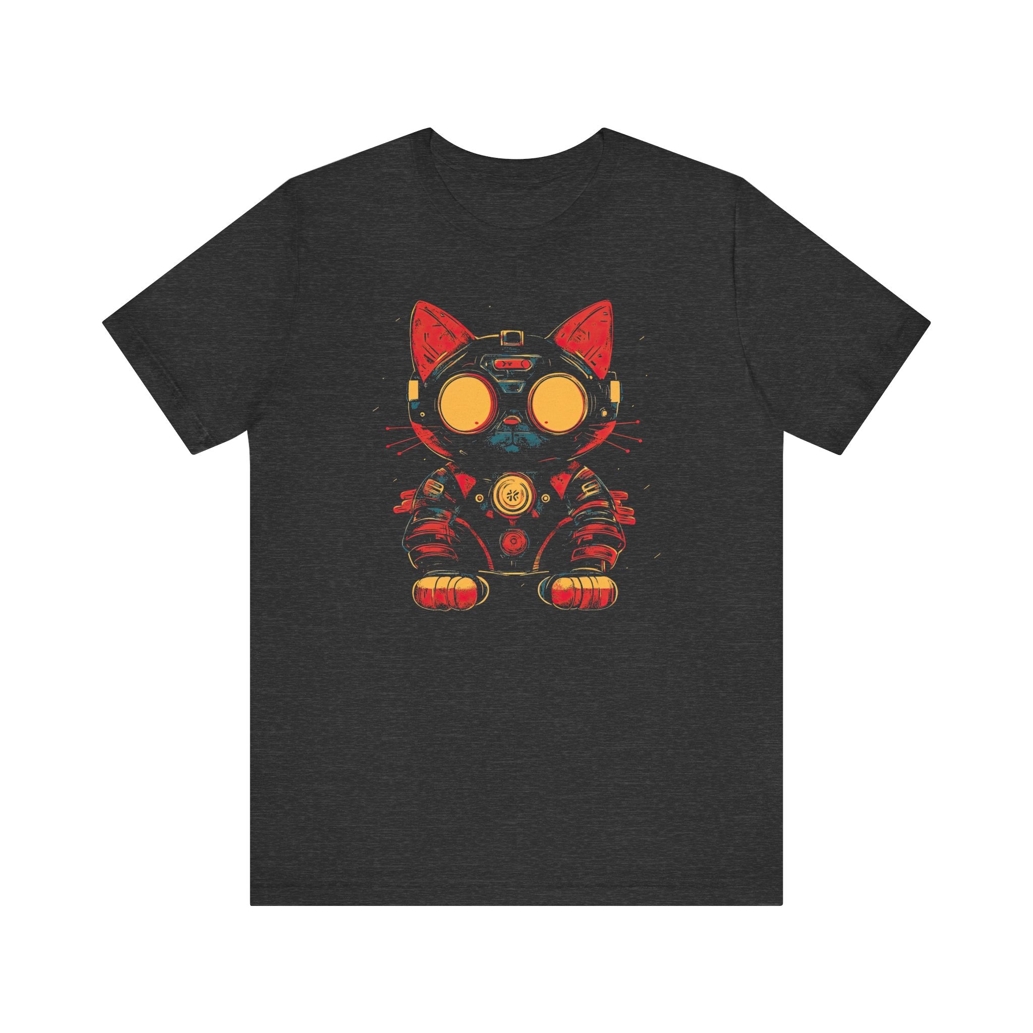 Neon Tech Cat T-Shirt