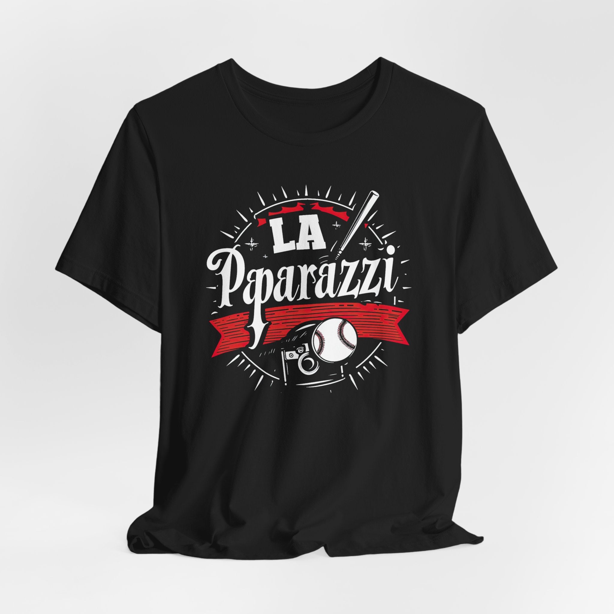 LA Paparazzi T-Shirt Baseball Team Graphic Tee
