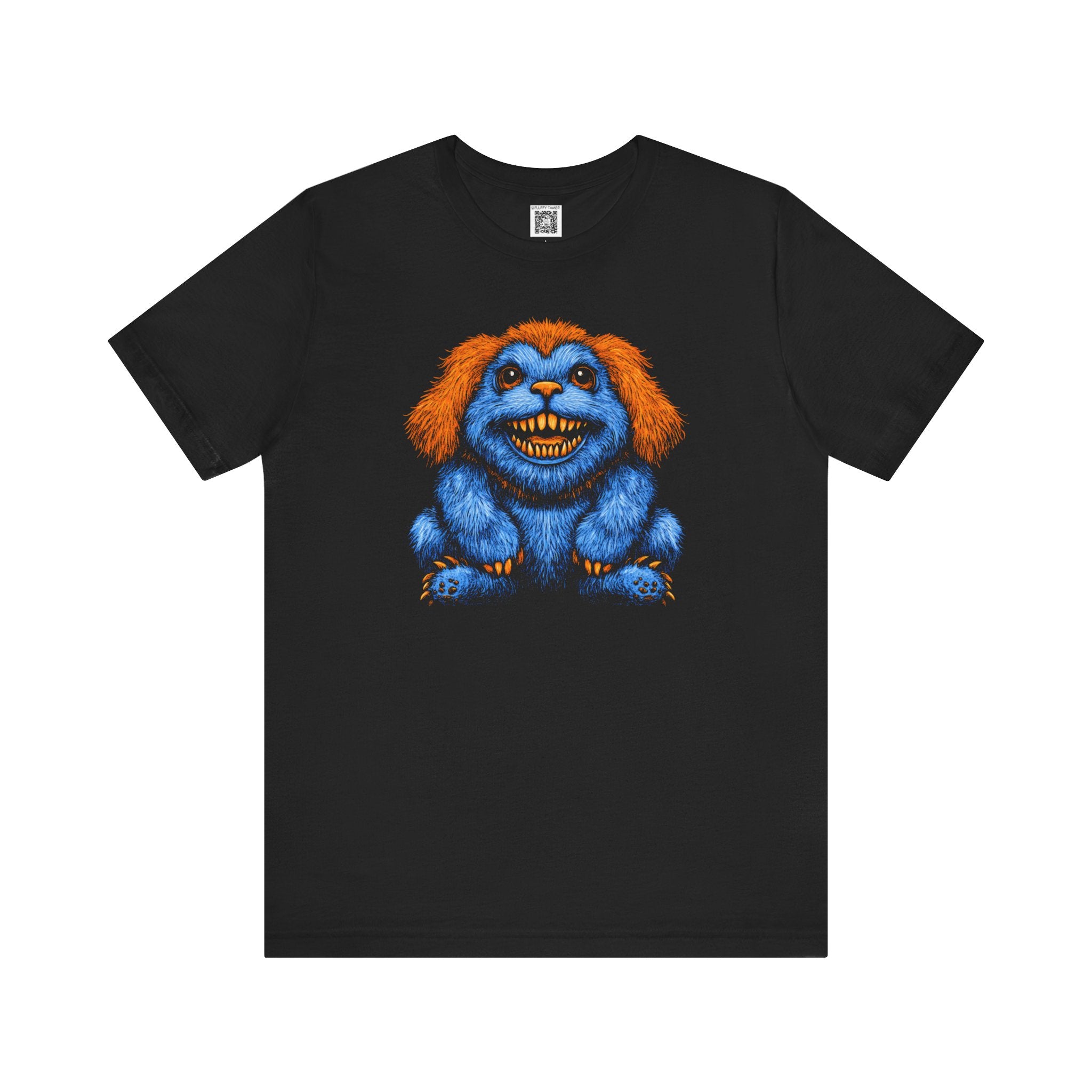 Whimsical Blue Monster Dog T-Shirt