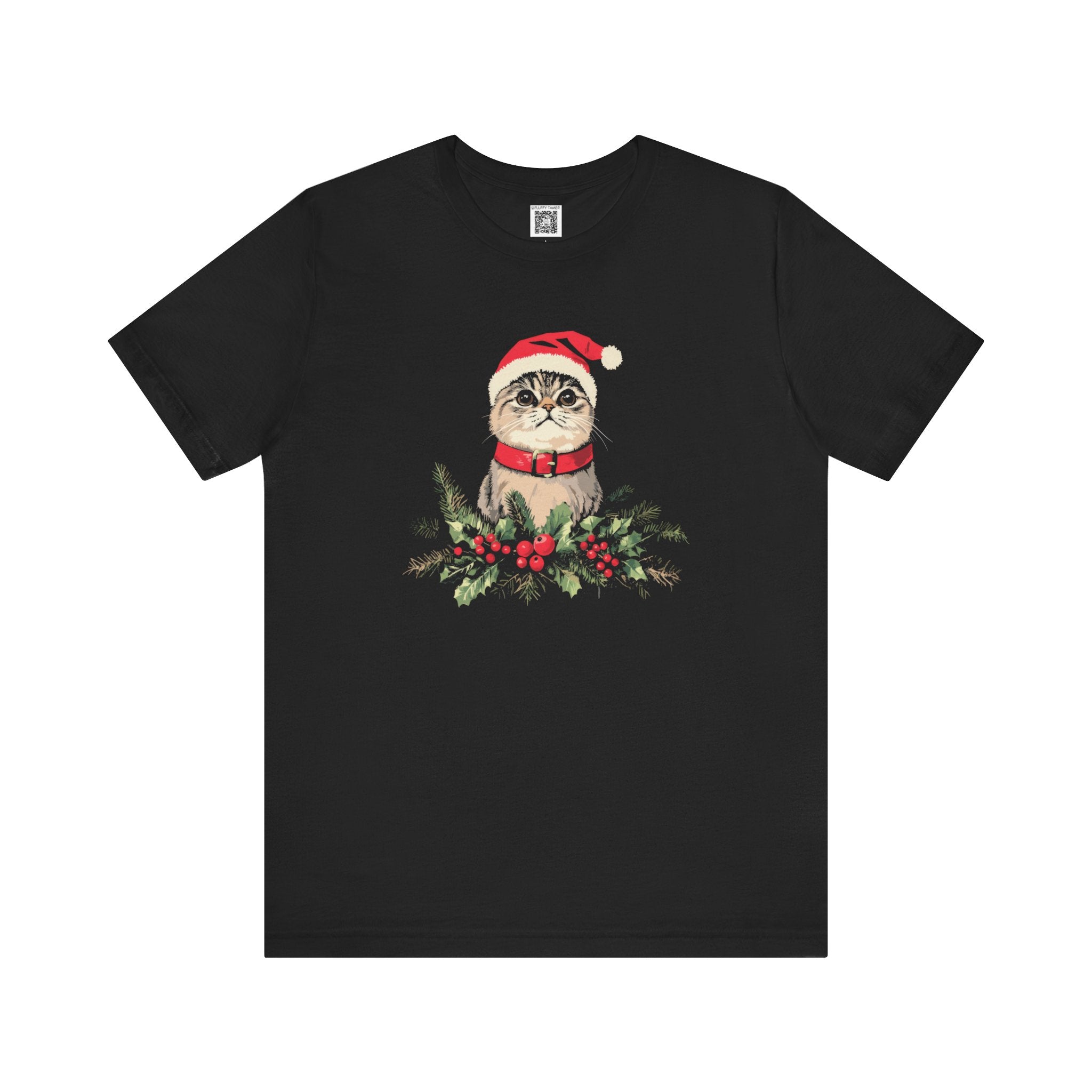 Festive Cat Christmas T-Shirt