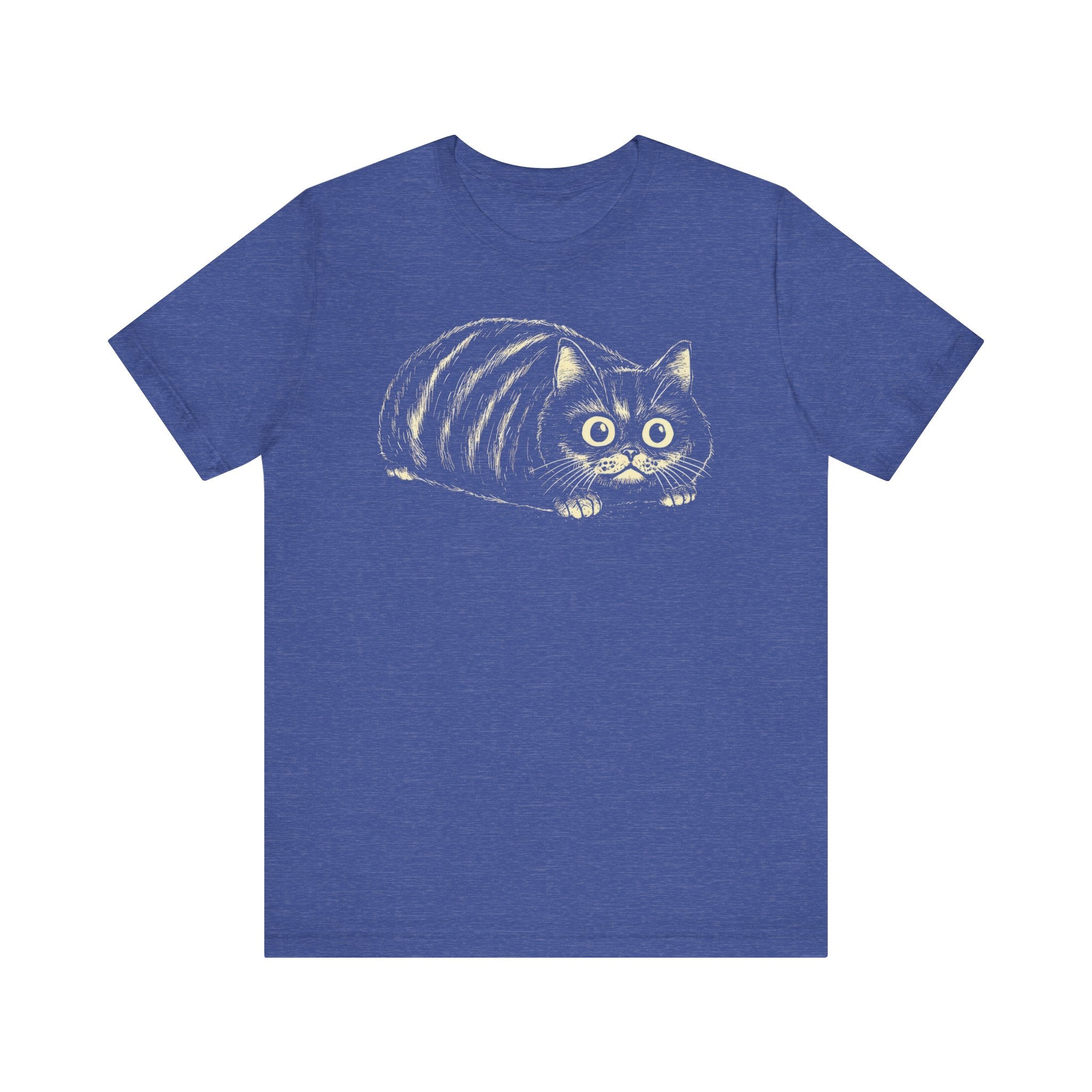 Wide-Eyed Cat Graphic Tee