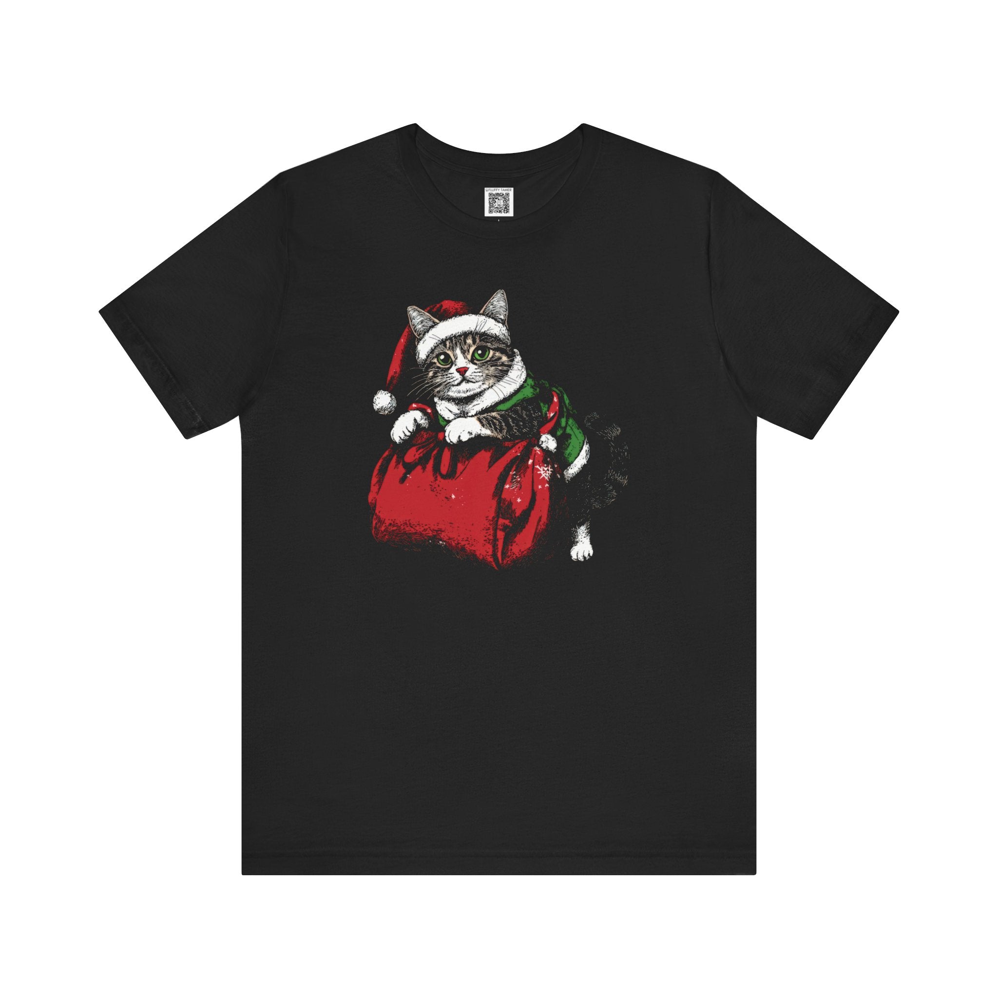 Festive Cat Christmas T-Shirt