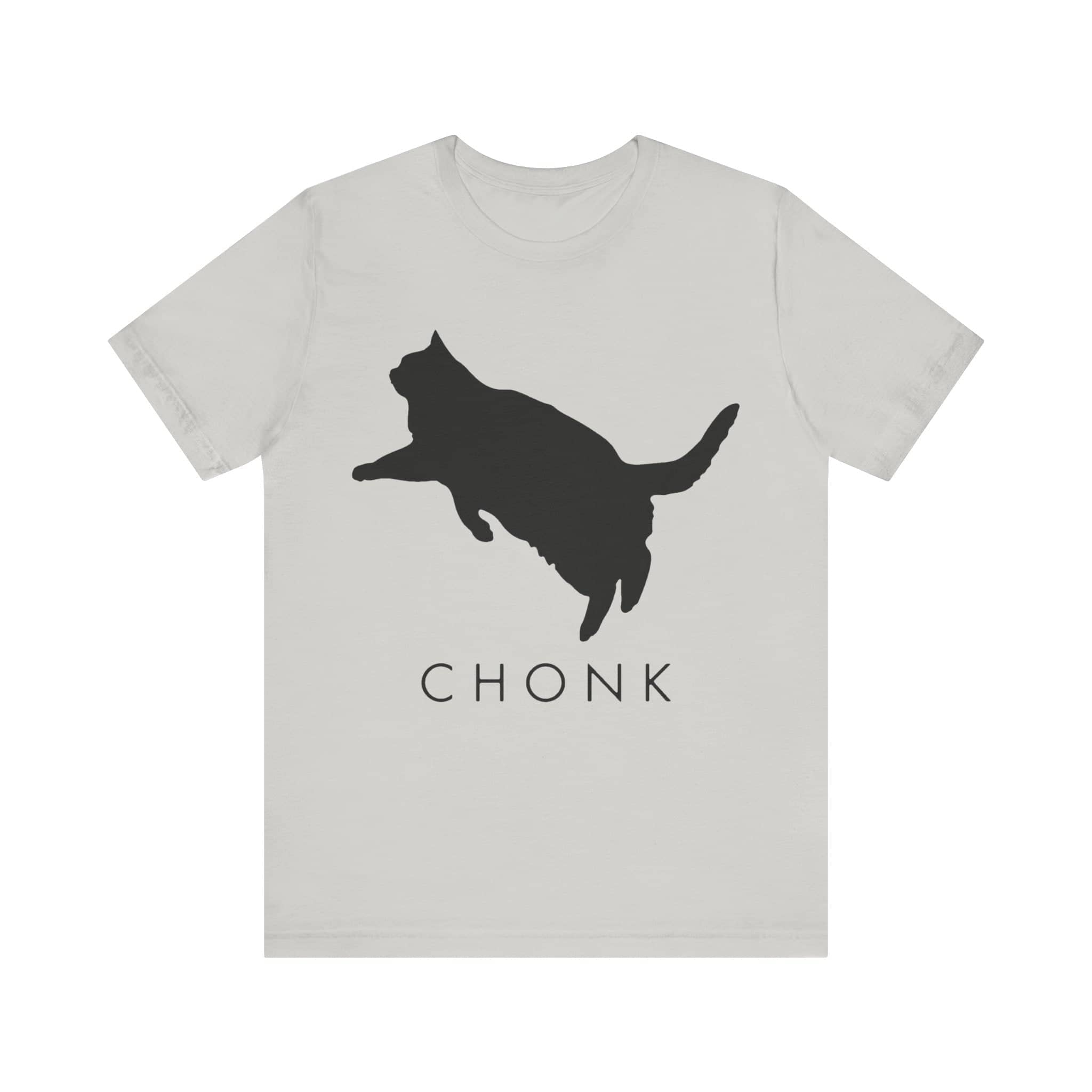 Chonk Cat Silhouette Tee