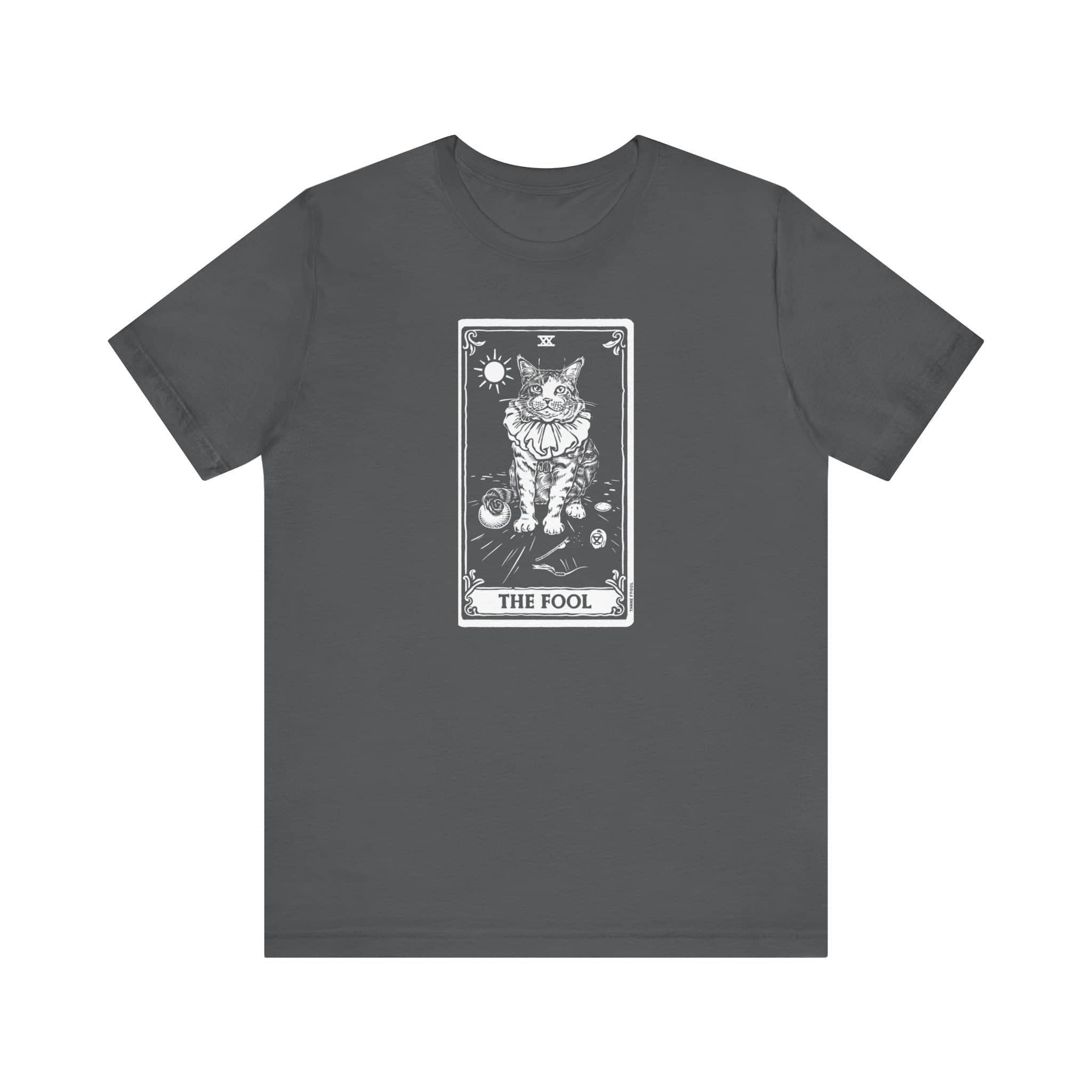 The Fool Tarot Cat T-Shirt