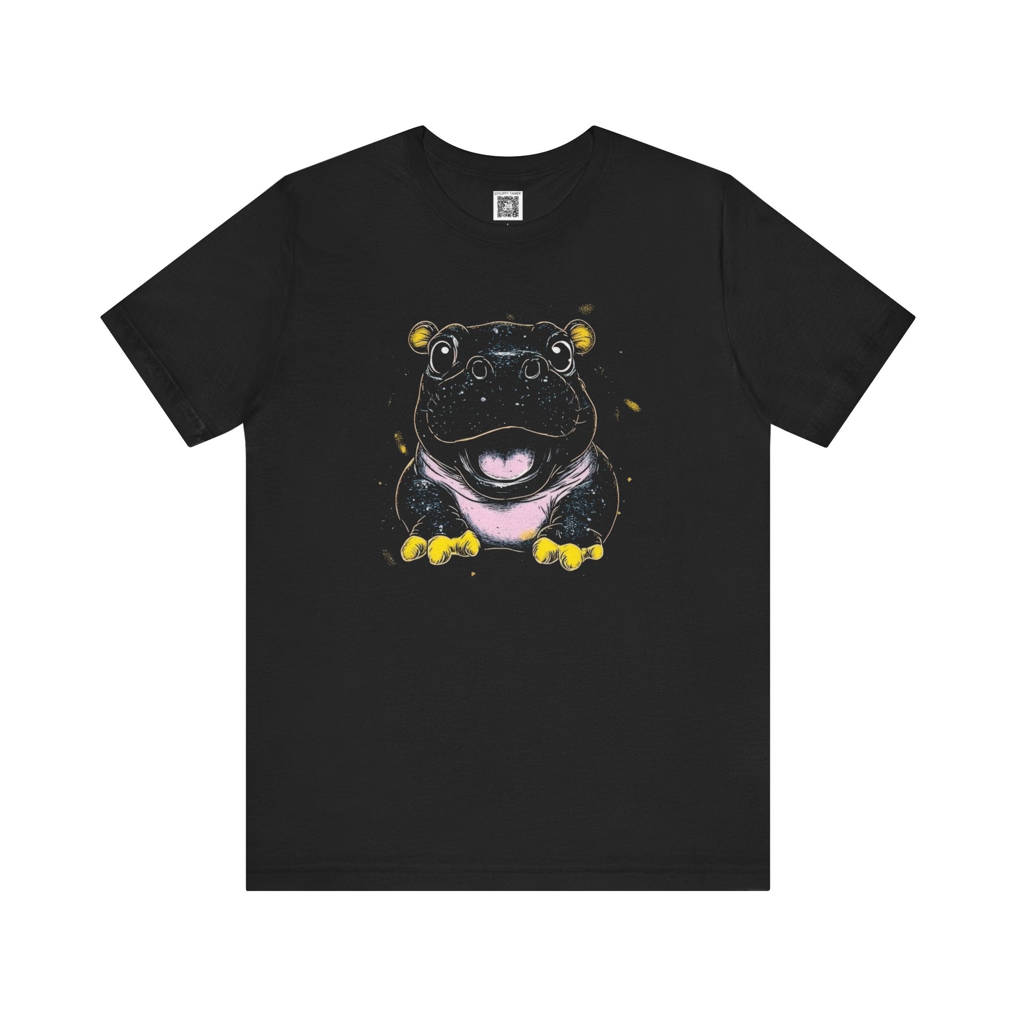 Cute Hippo Graphic T-Shirt