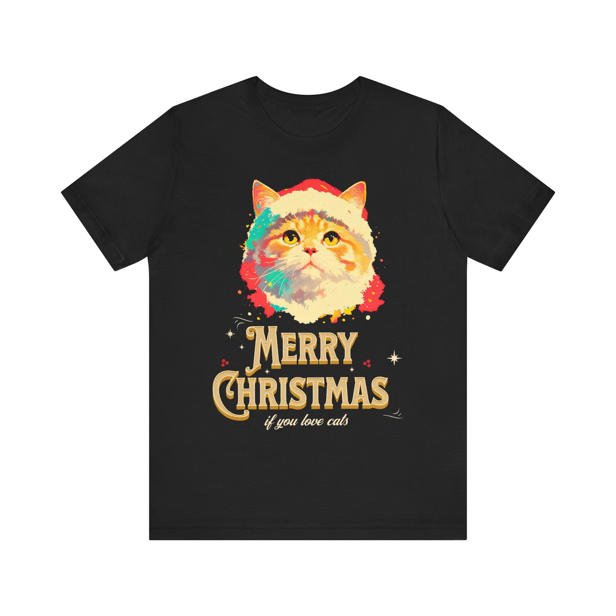 Merry Christmas Cat T-Shirt