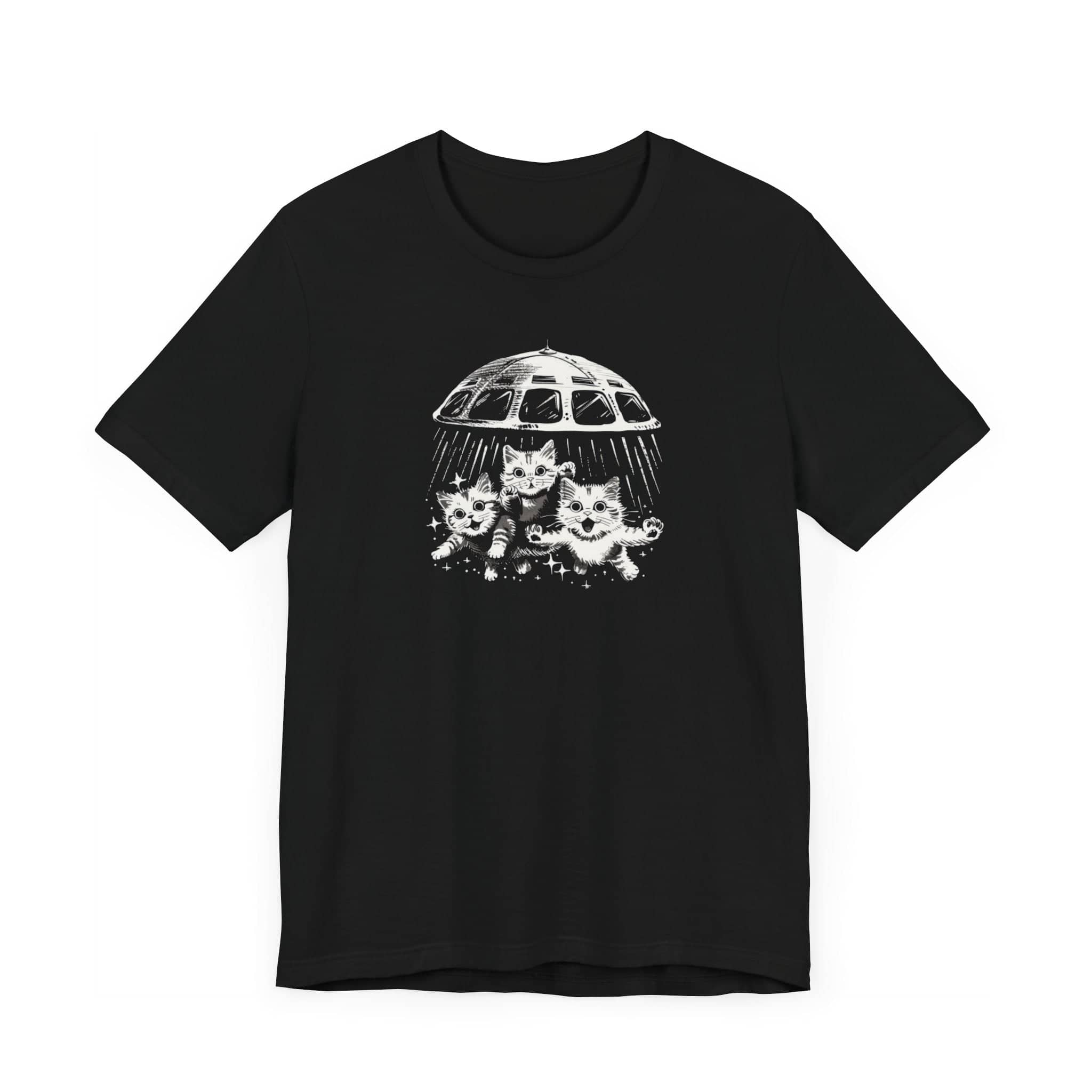 Alien Kittens UFO T-Shirt