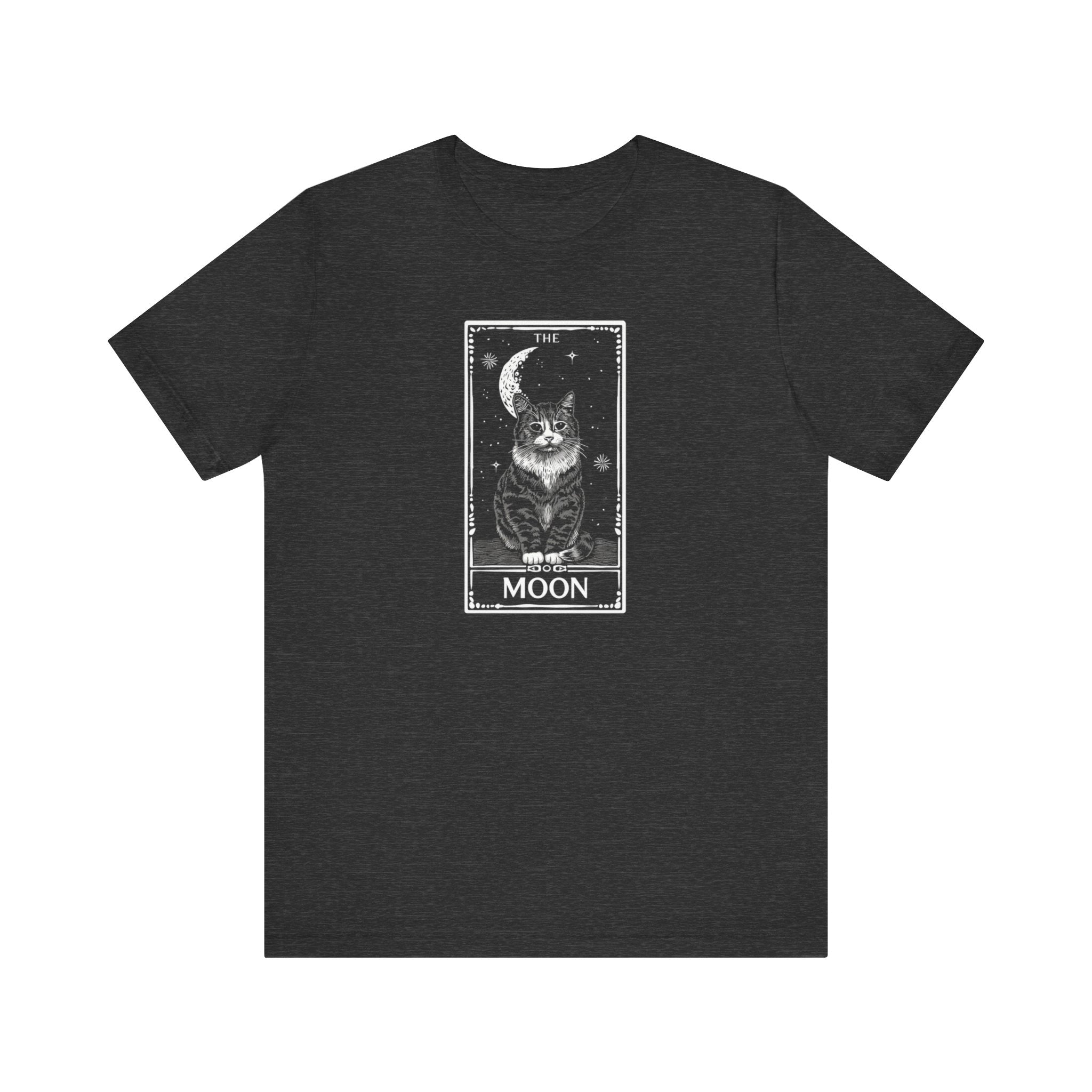 The Moon Tarot Cat T-Shirt