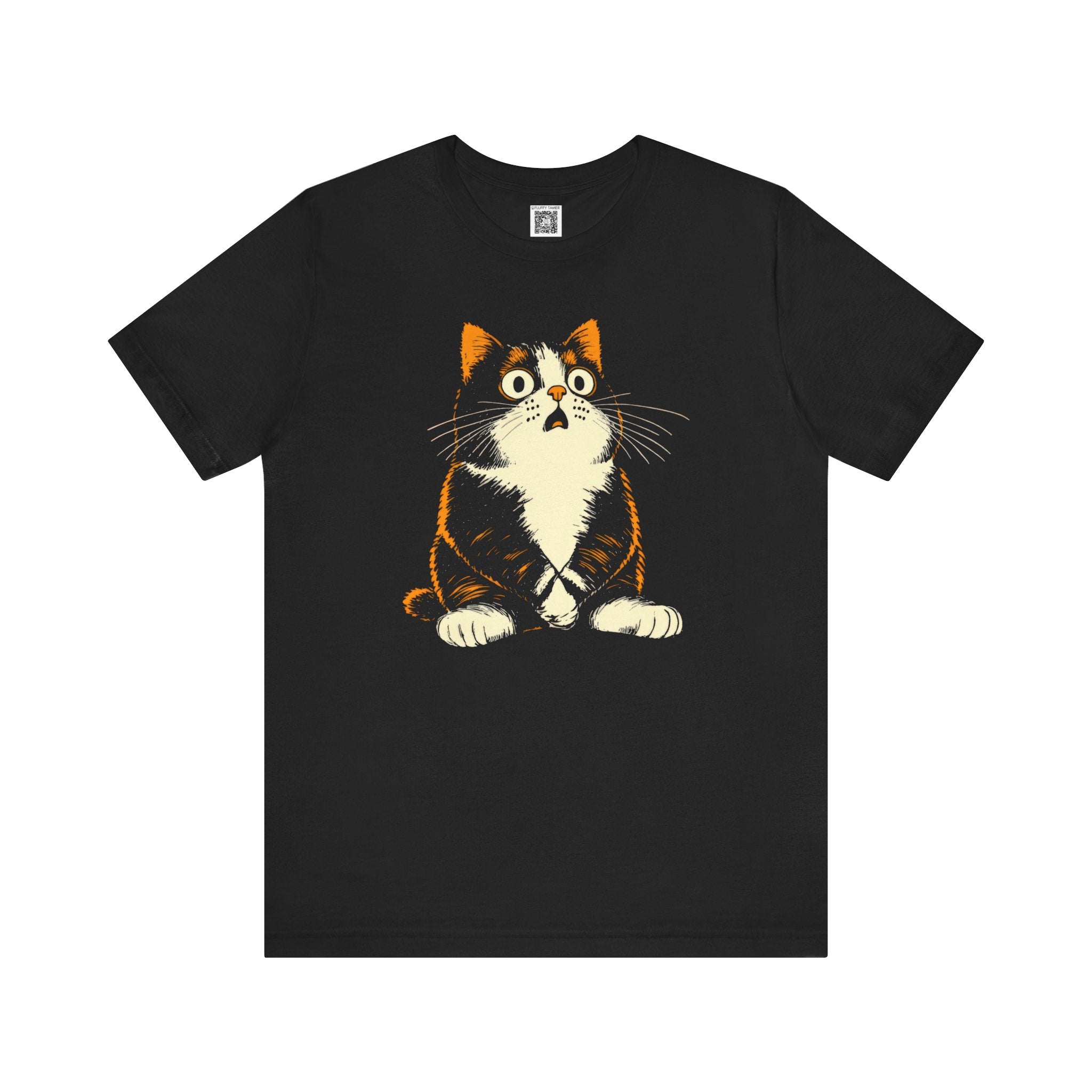 Surprised Cat Graphic Tee