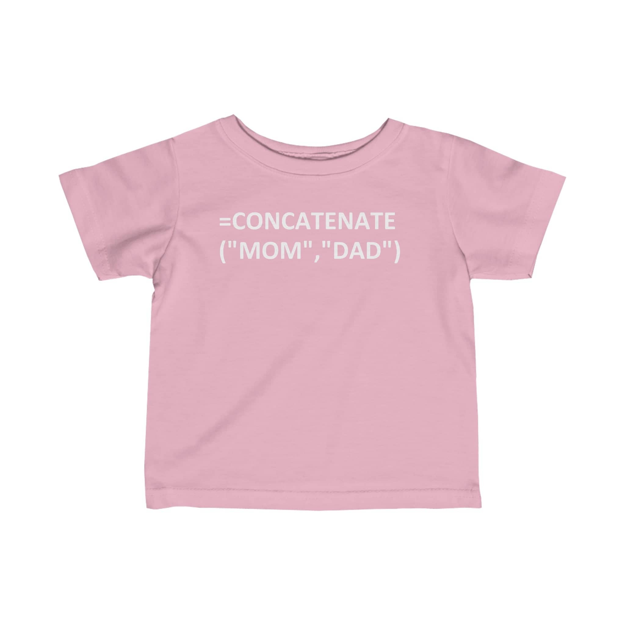 Tiny Tots Text Merge Tee Infant Fine Jersey Tee