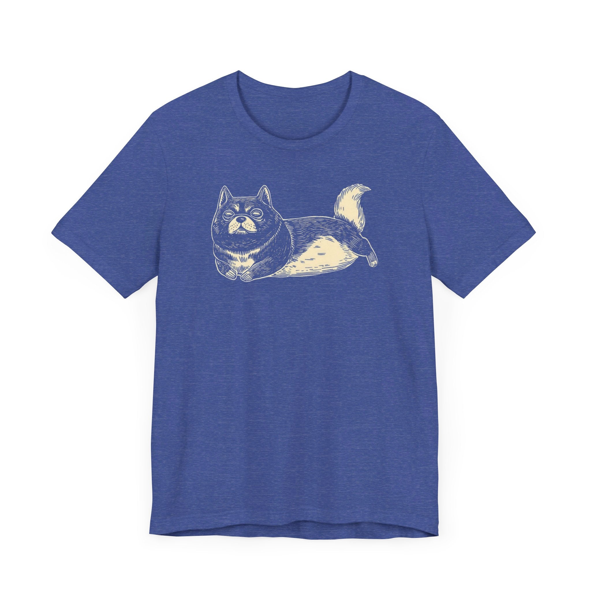 Cute Shiba Inu T-Shirt Cartoon Dog Design