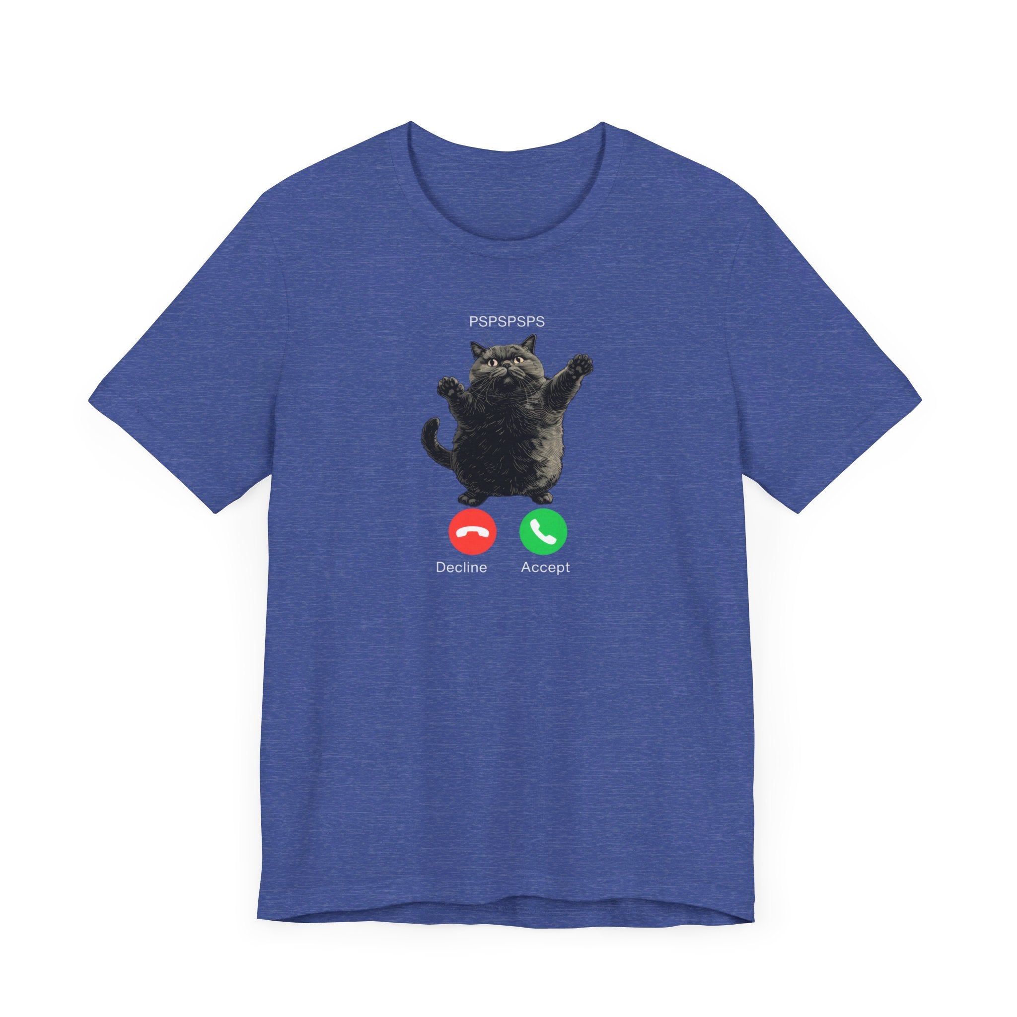 PSPSPSPS Cat Phone Call T-Shirt