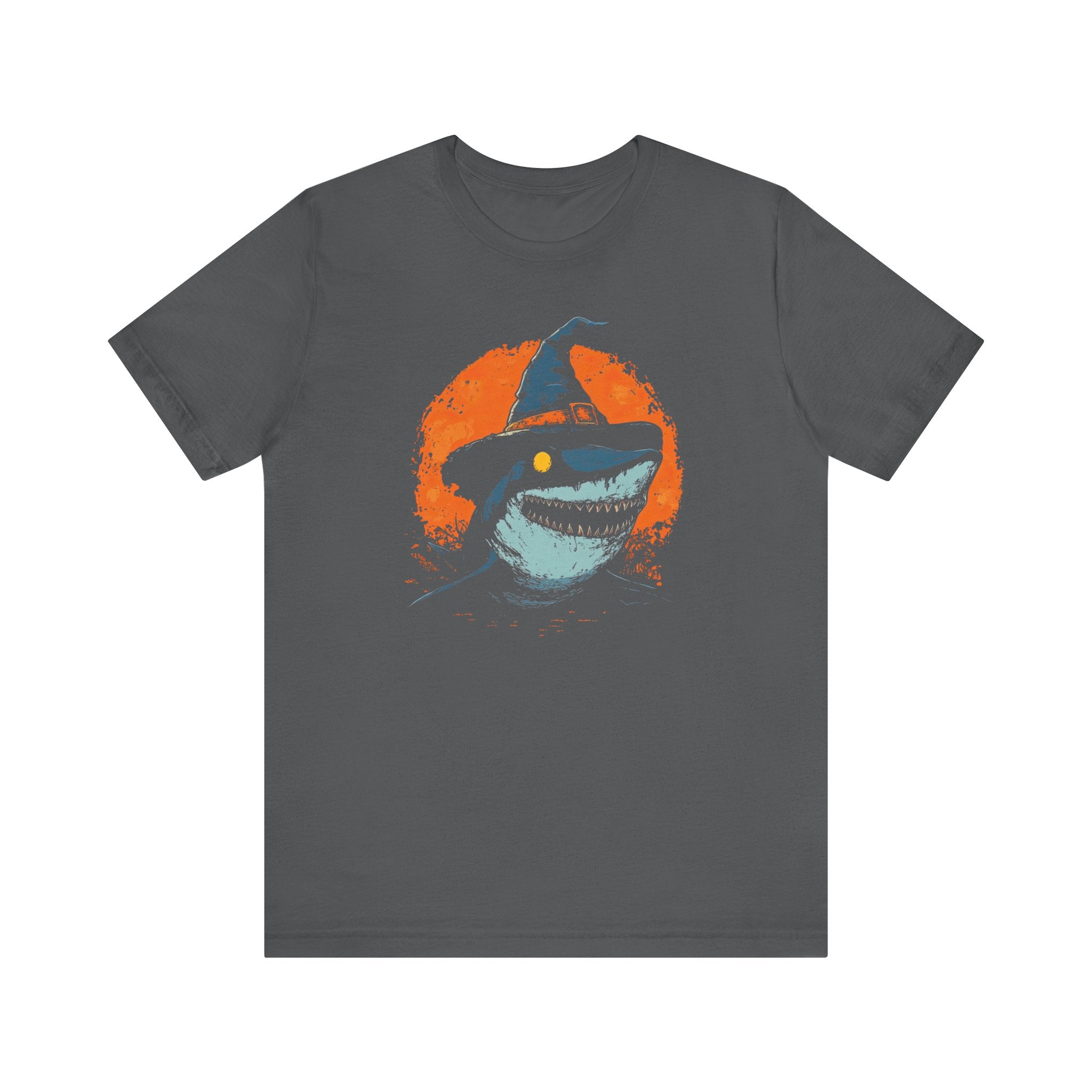 Halloween Shark T-Shirt Spooky Witch Shark Tee