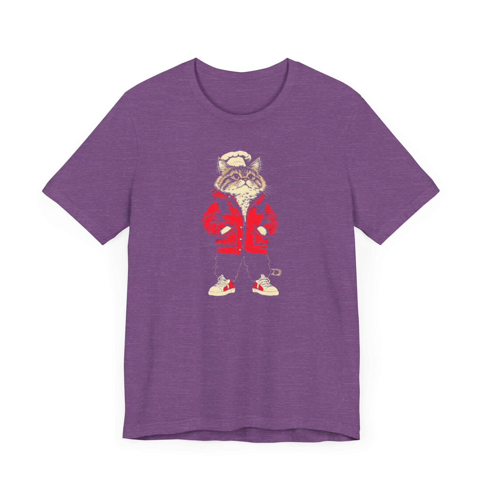 Chef Cat in Red Jacket Graphic Tee