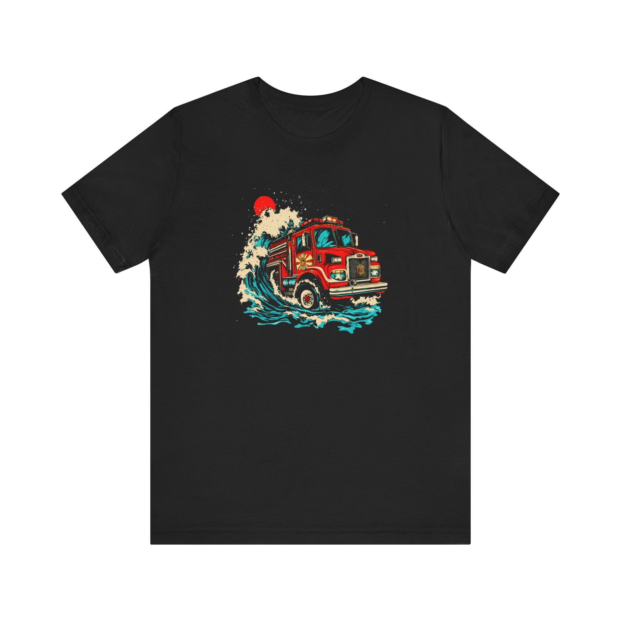 Vintage Fire Truck Graphic Tee