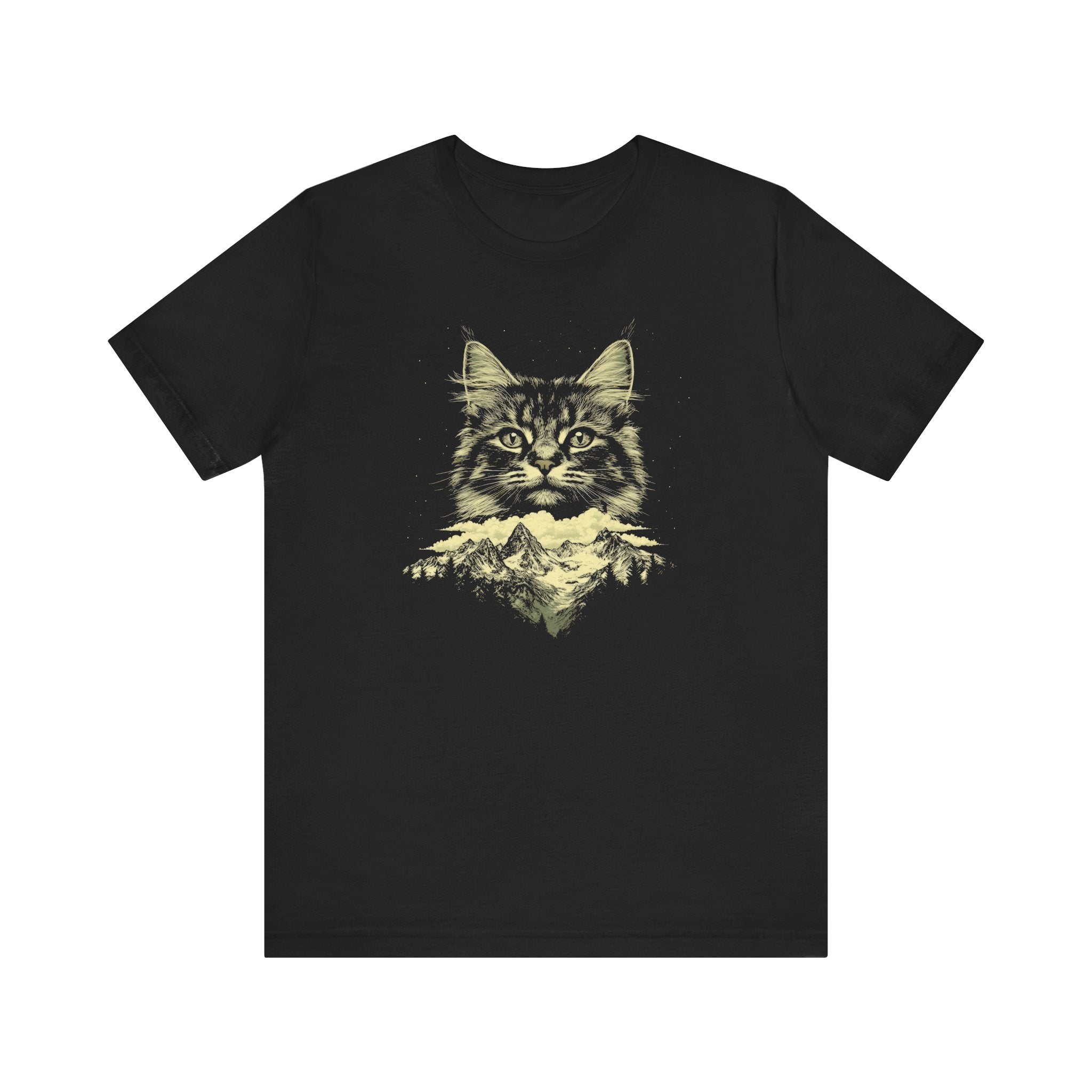 Mountain Cat Graphic Tee