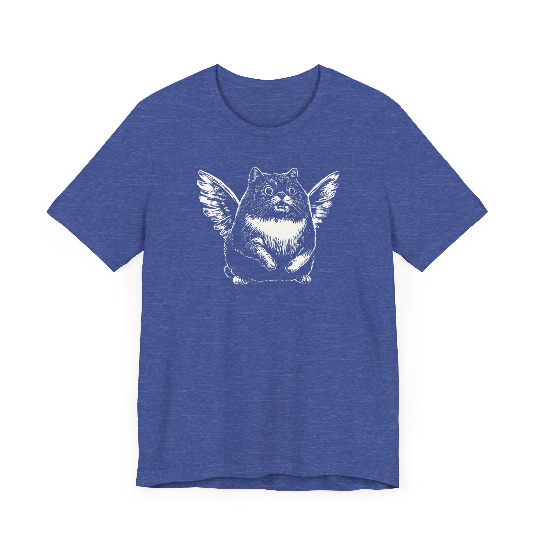 Whimsical Winged Cat T-Shirt