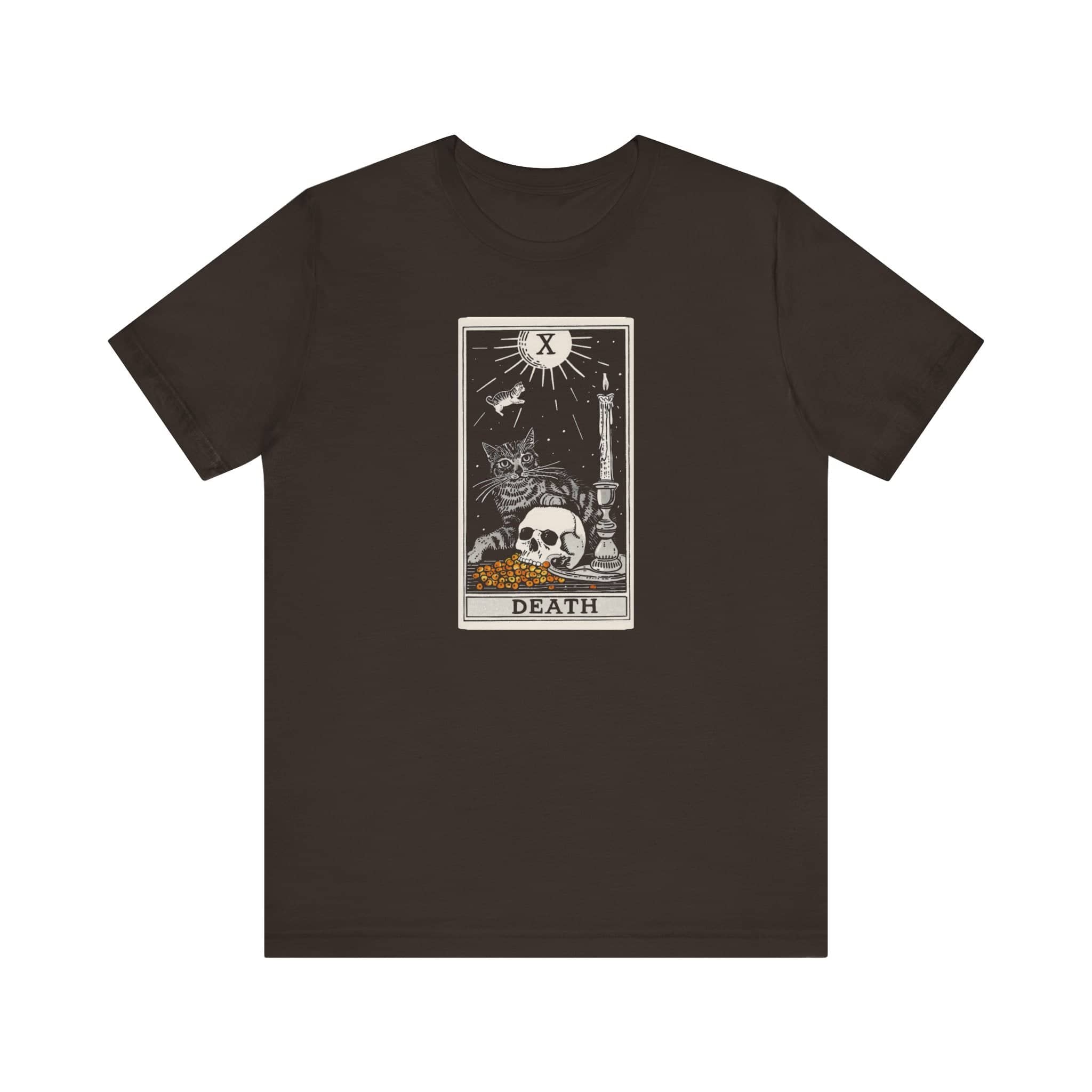 The Death Tarot Cat T-Shirt