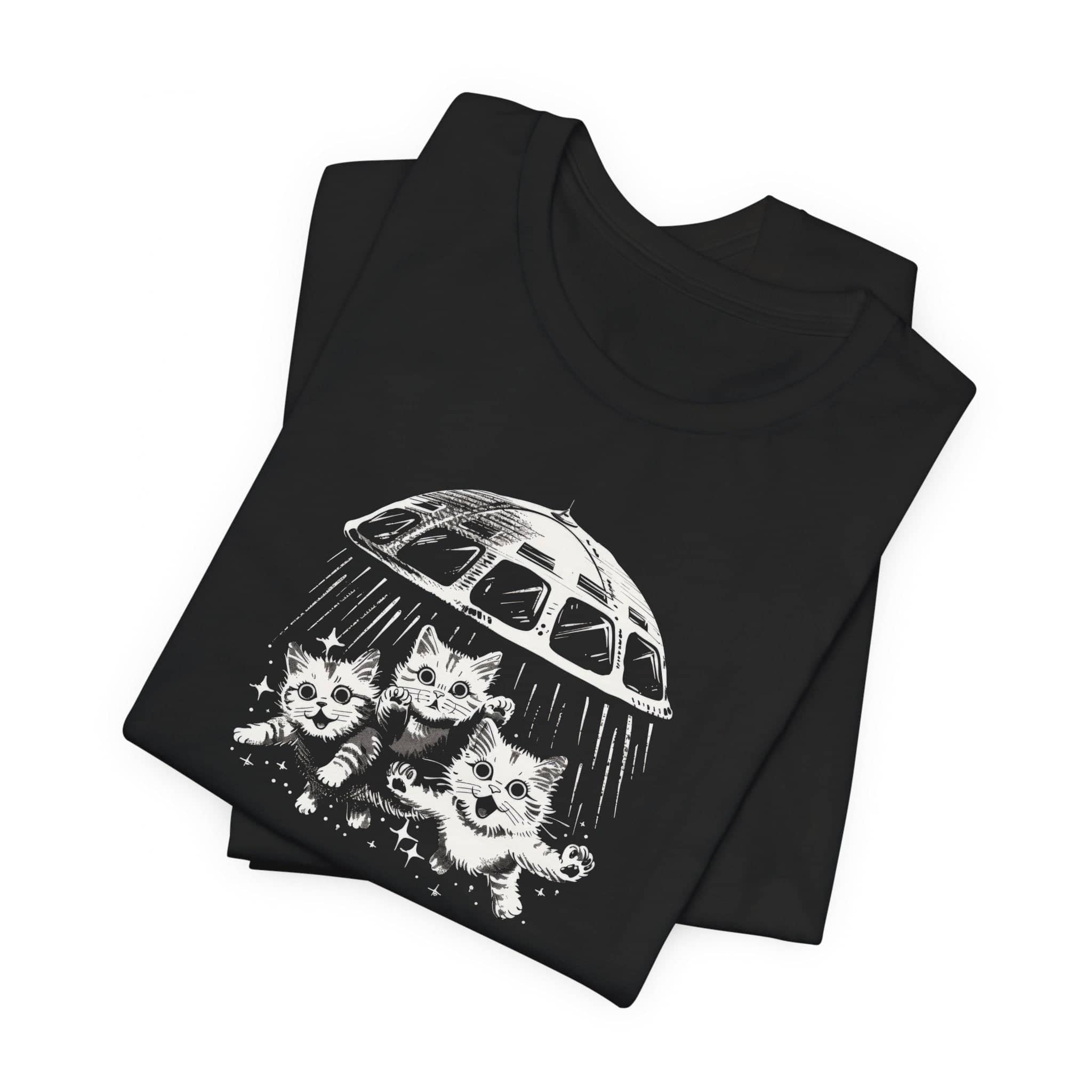 Alien Kittens UFO T-Shirt