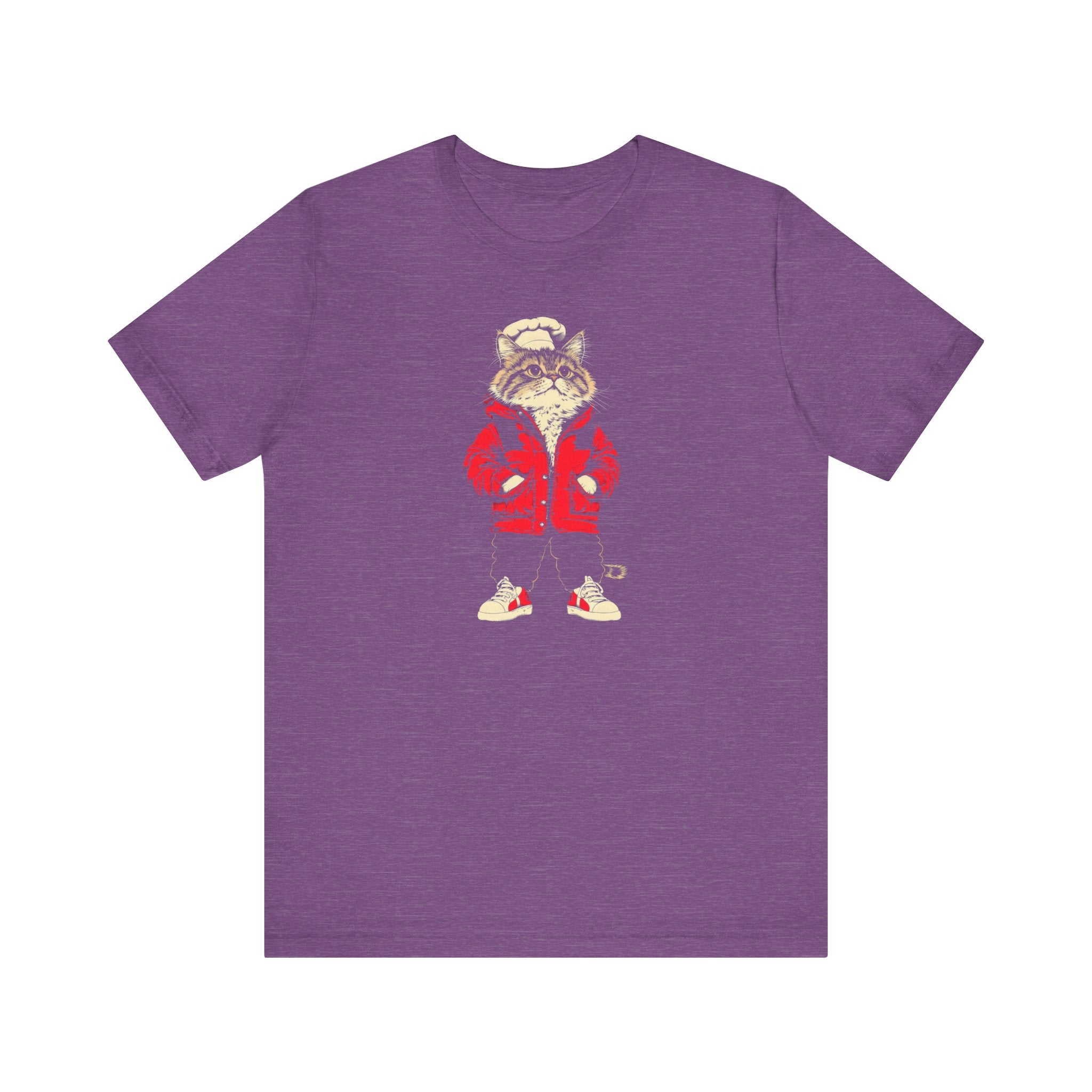 Chef Cat in Red Jacket Graphic Tee