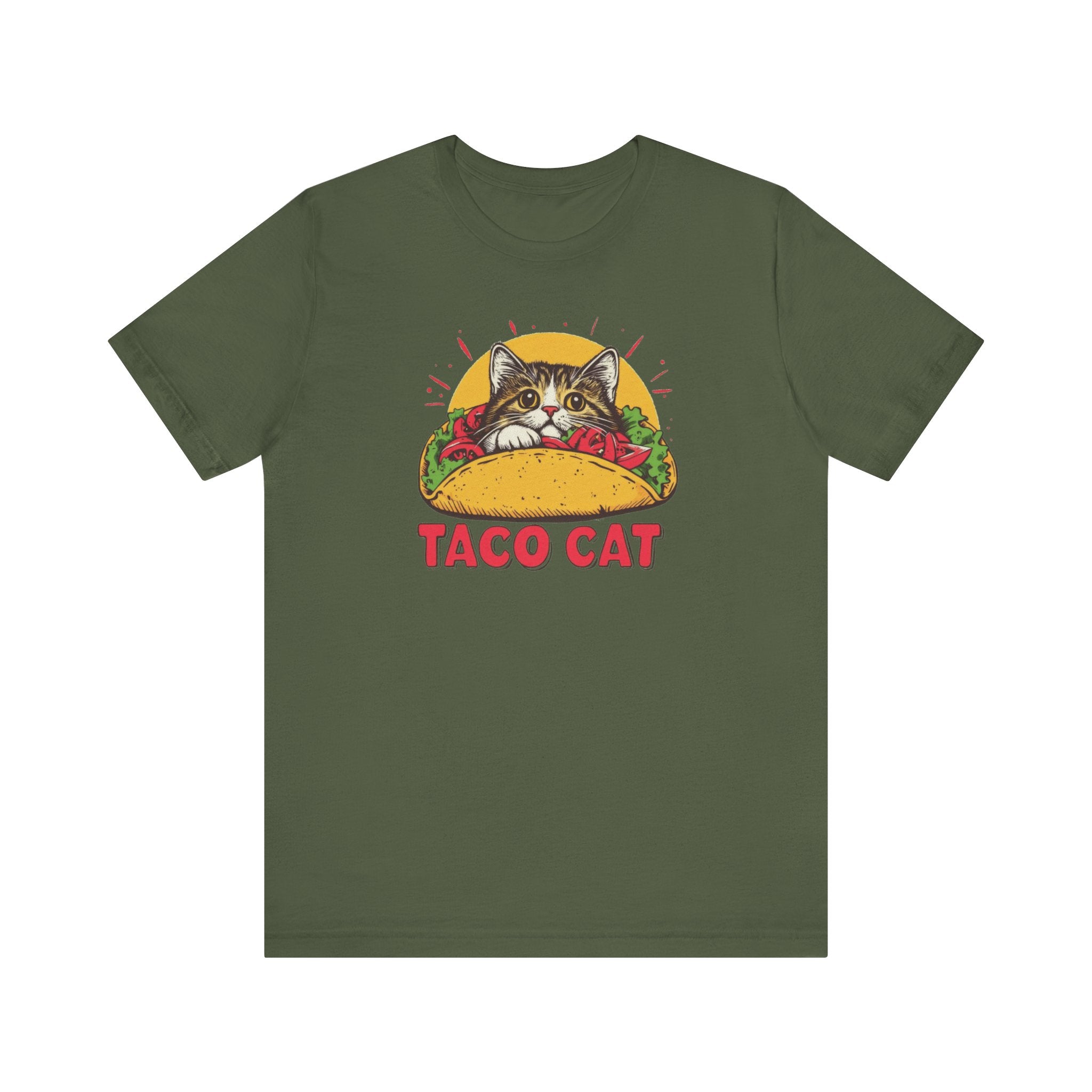 Taco Cat T-Shirt - Funny Cat Lover Gift