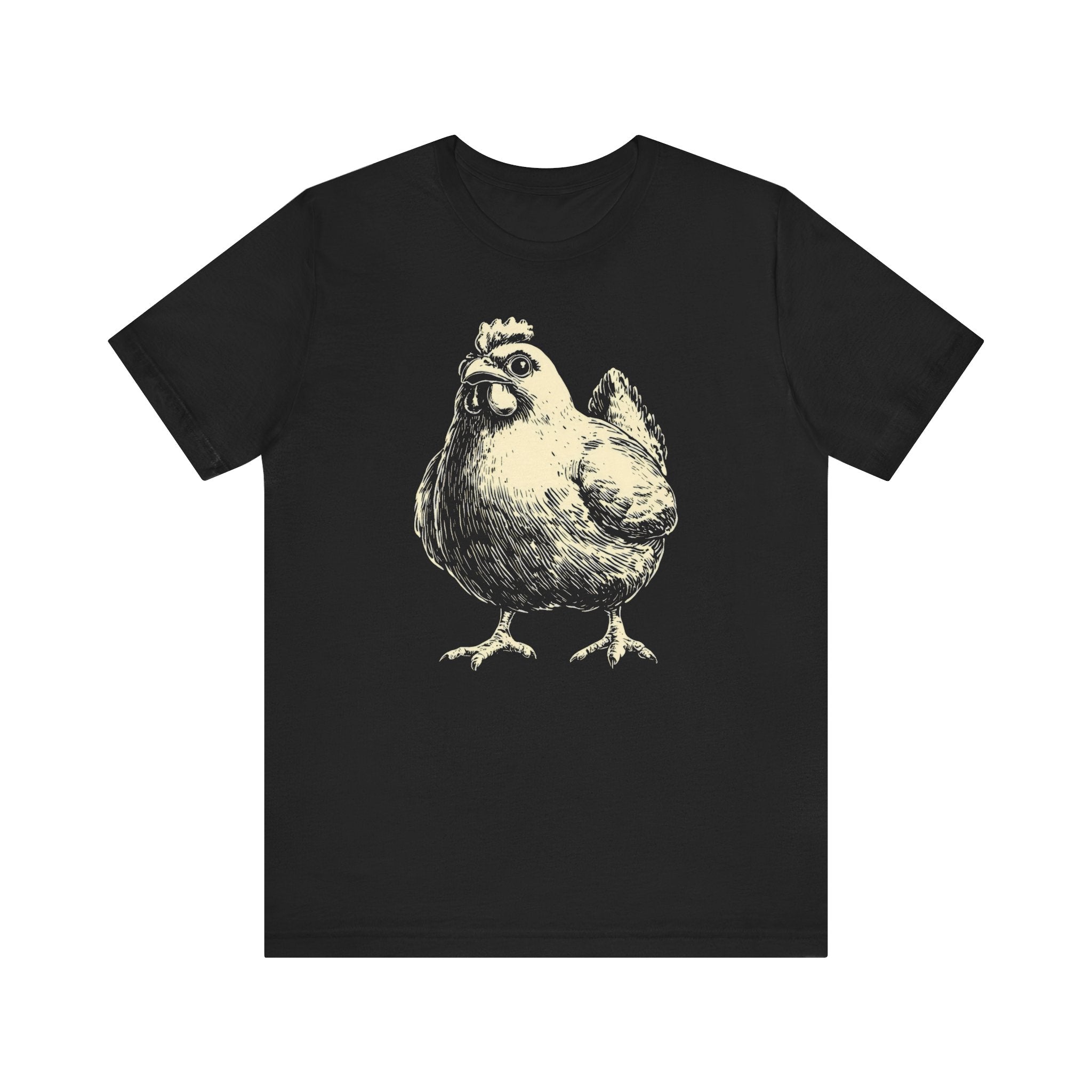 Vintage Chicken Illustration Tee