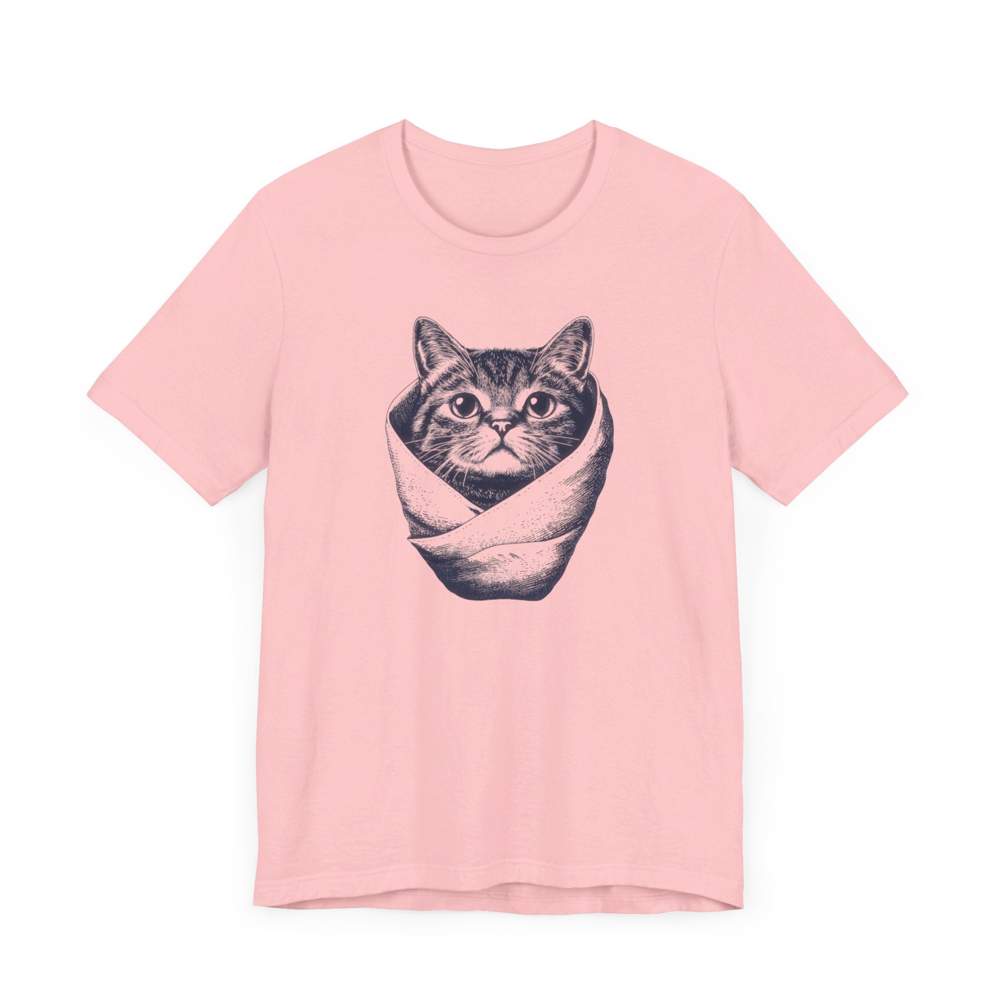 Purrito Cat T-Shirt Adorable Burrito Wrapped Kitty Design