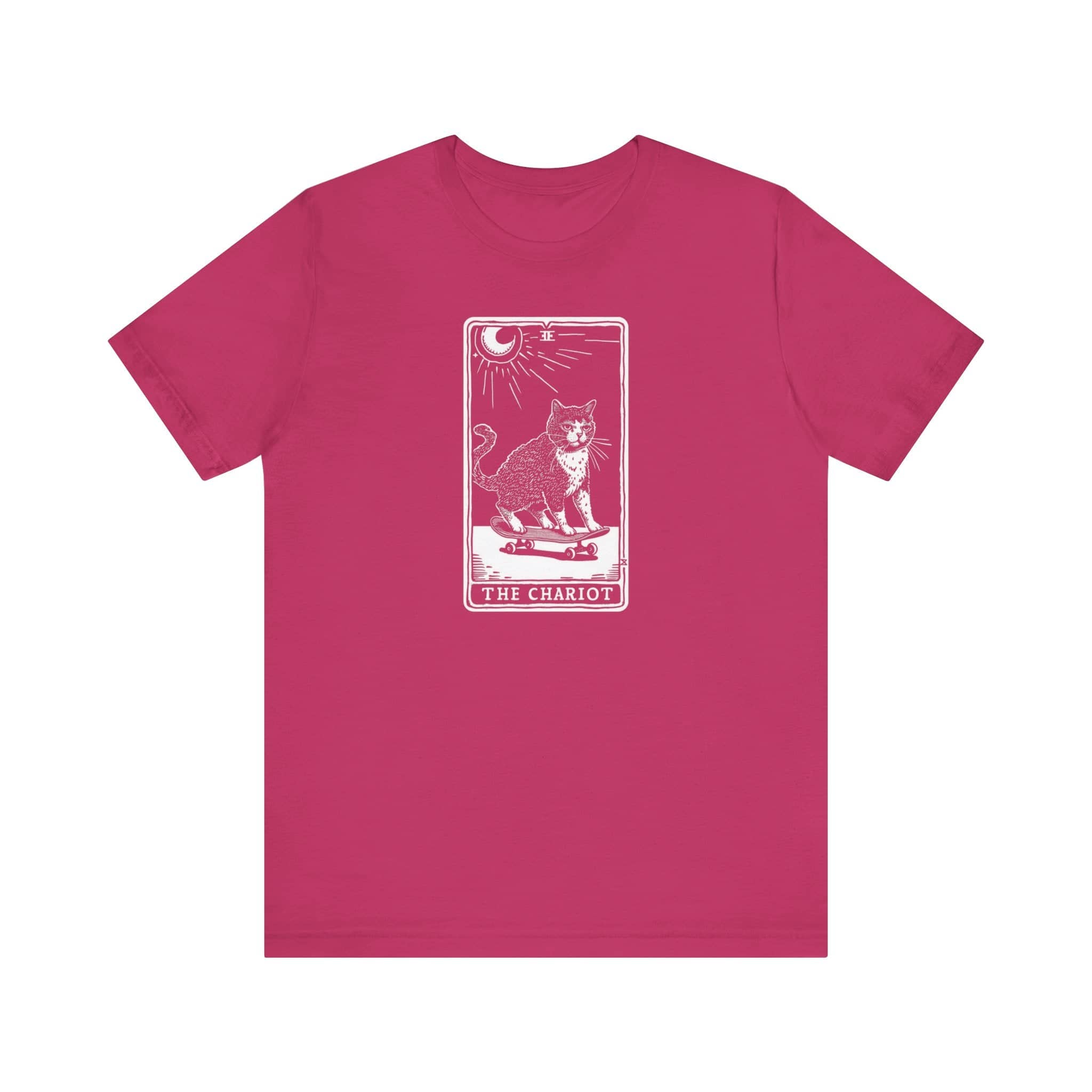 The Chariot Tarot Cat T-Shirt