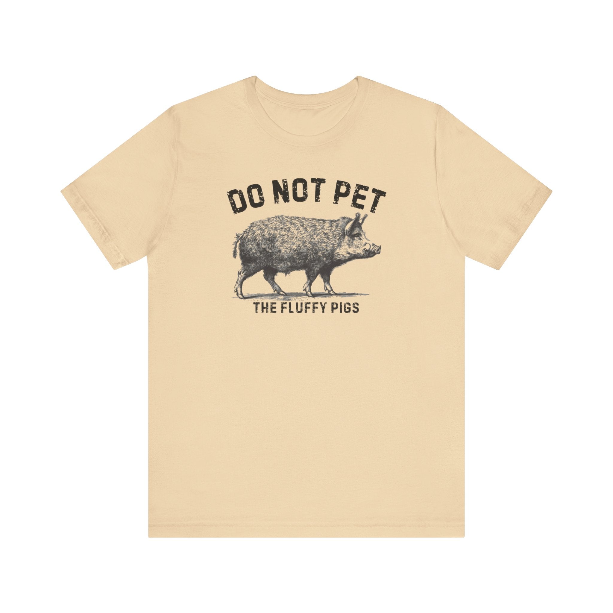 Do Not Pet The Fluffy Pigs Shirt Funny Animal Lover Tee