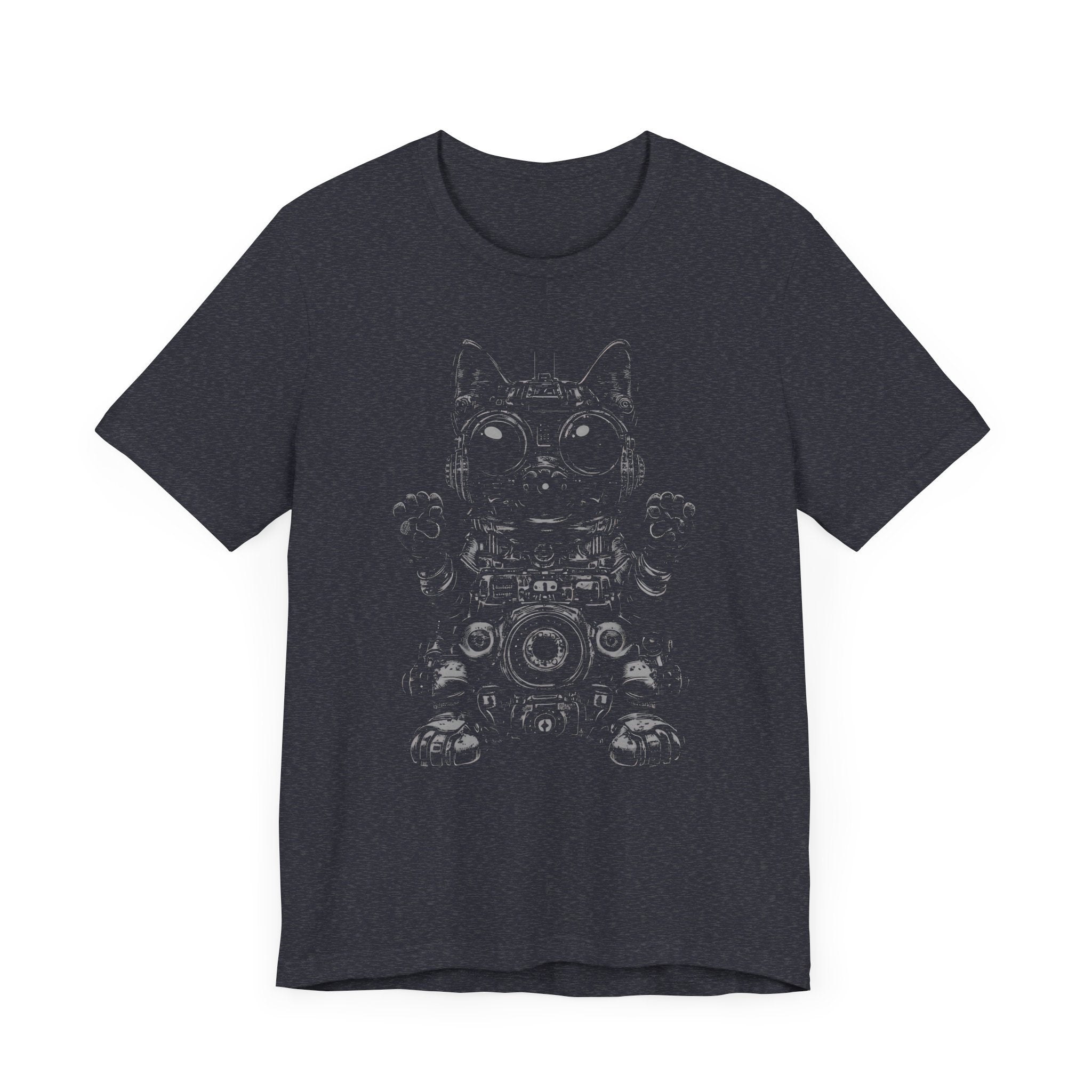 Dark Tech Maneki Neko T-Shirt