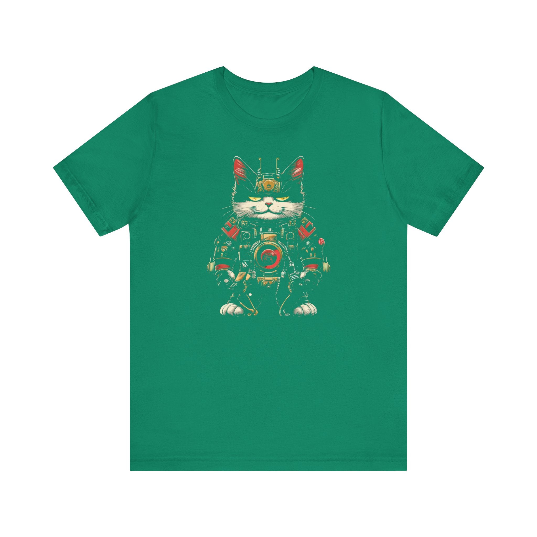 Samurai Tech Cat T-Shirt