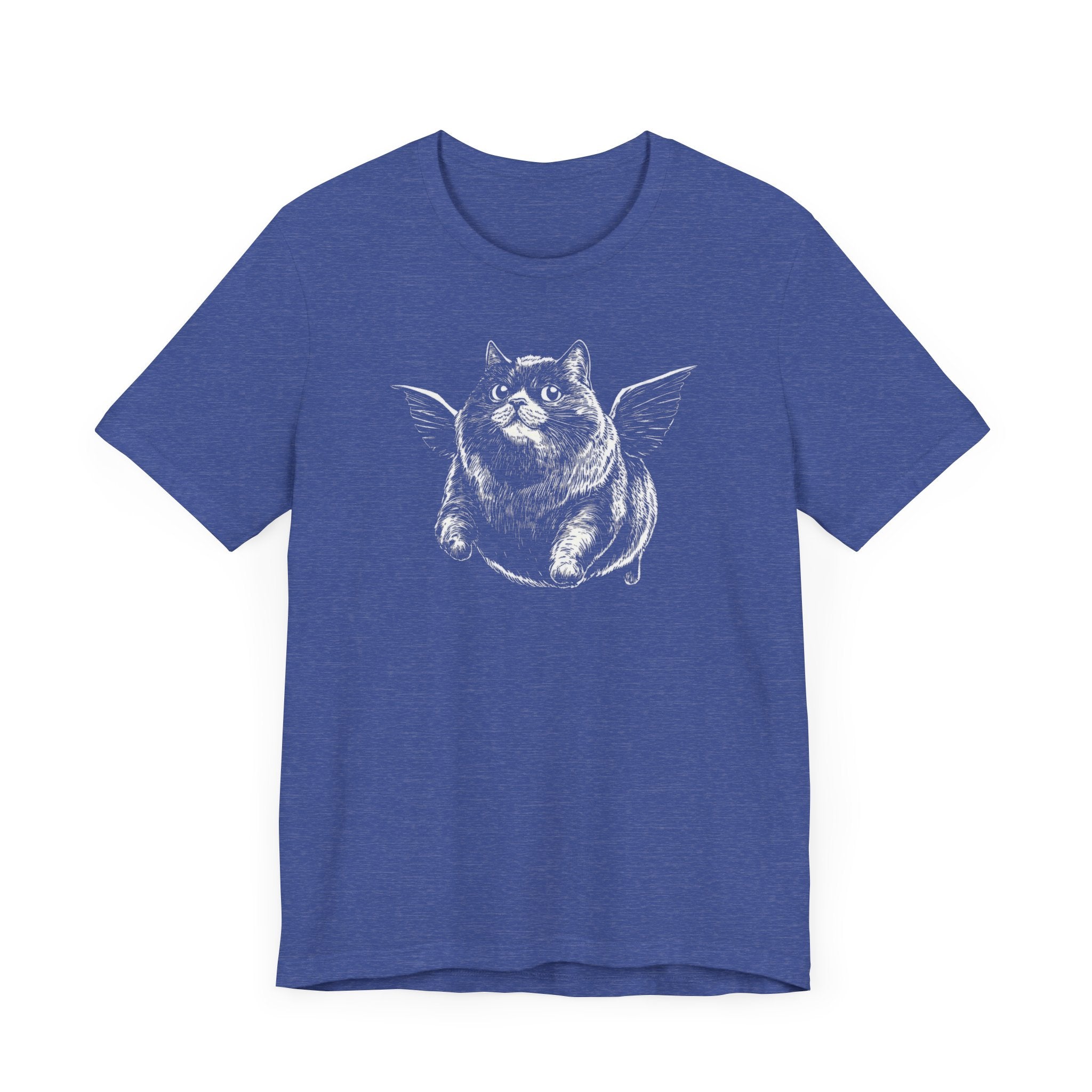 Chubby Angel Cat T-Shirt