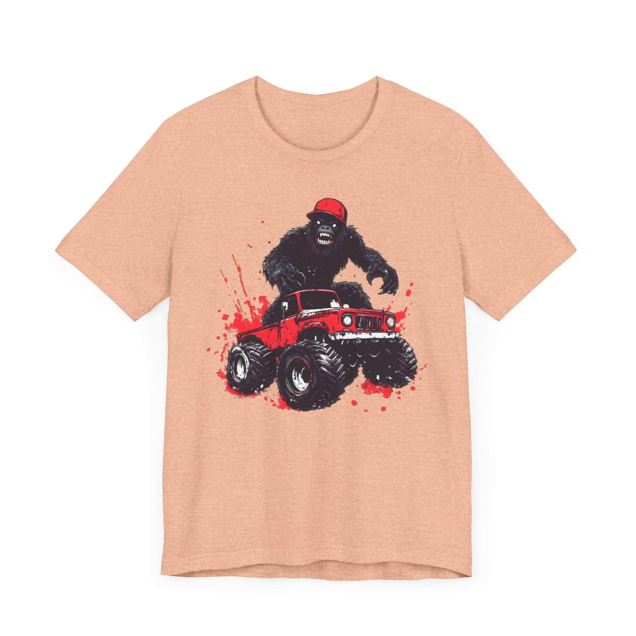 Bigfoot Monster Truck T-Shirt Funny Adventure Design