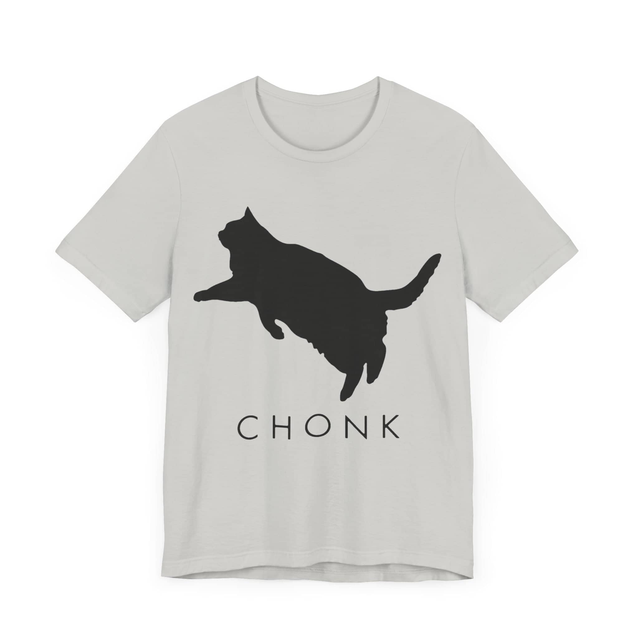 Chonk Cat Silhouette Tee