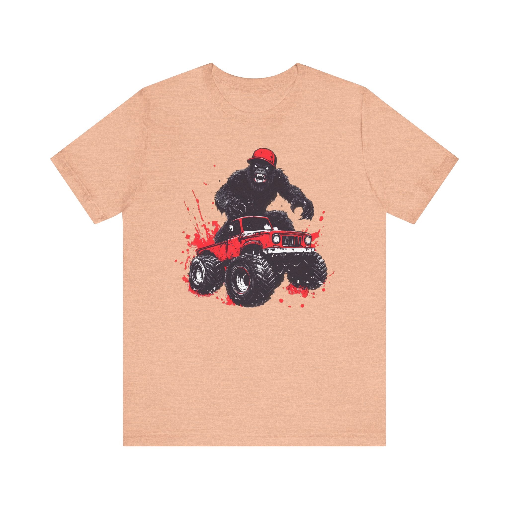 Bigfoot Monster Truck T-Shirt Funny Adventure Design