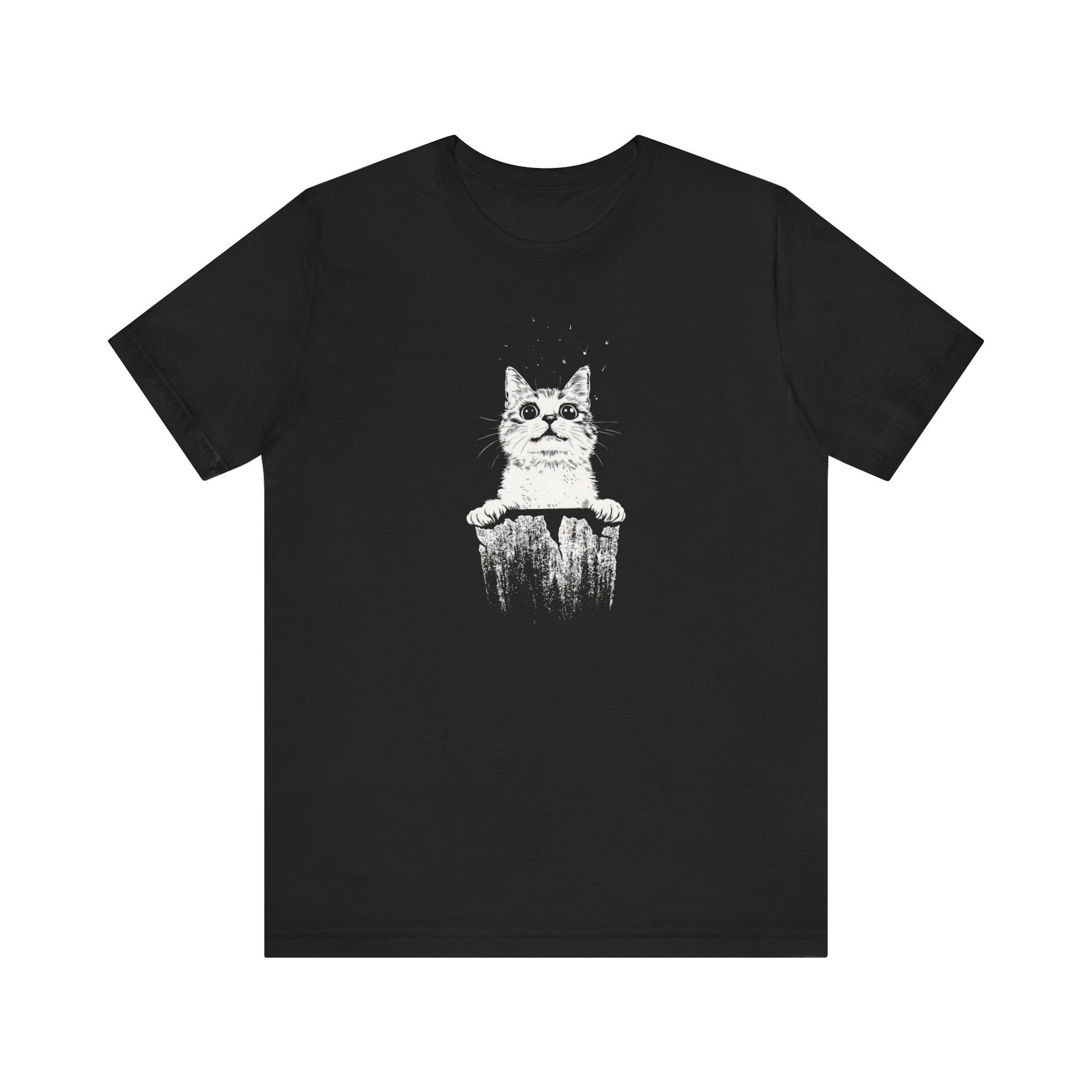 Whimsical Cat Graphic Tee