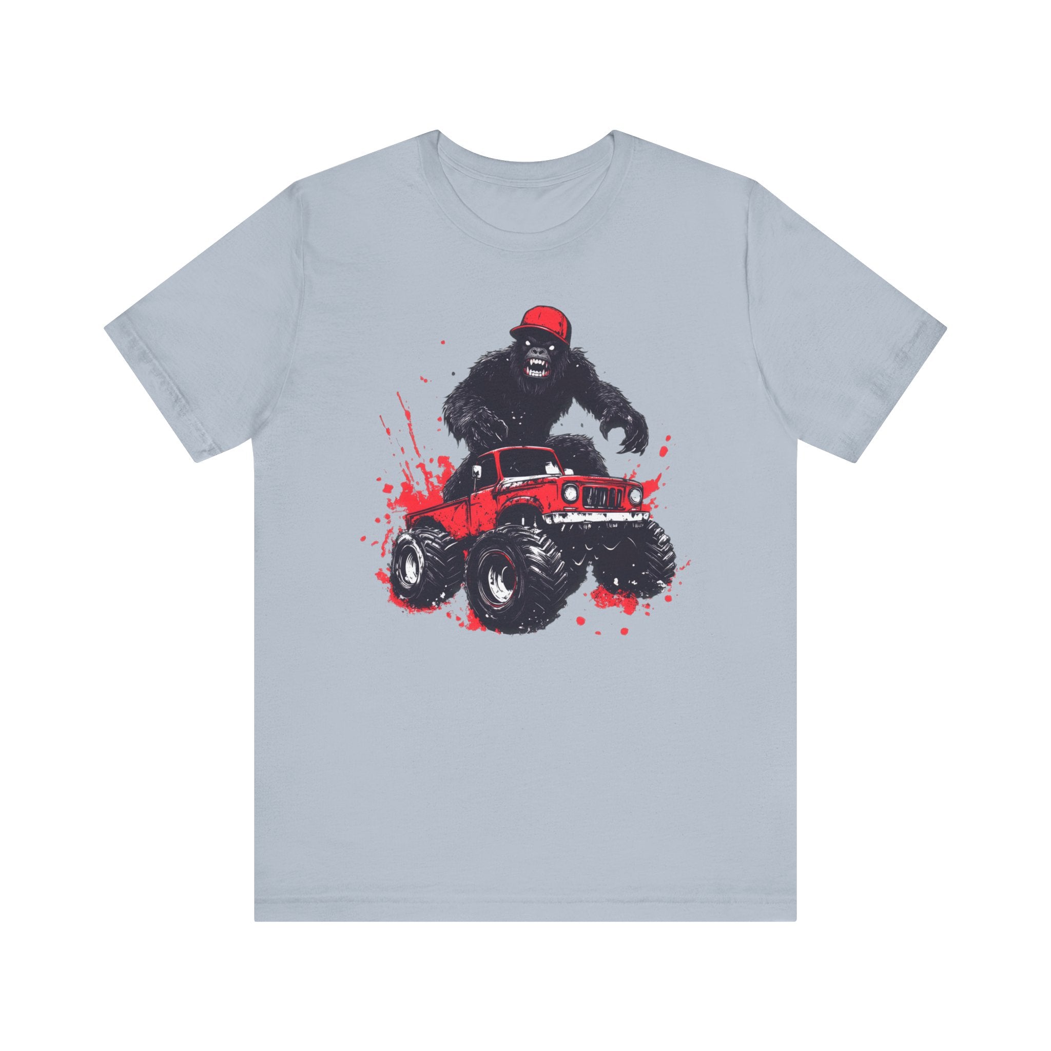 Bigfoot Monster Truck T-Shirt Funny Adventure Design