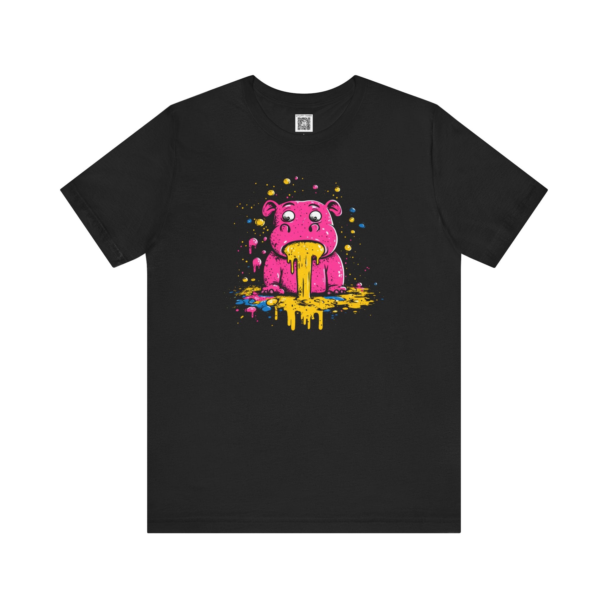 Colorful Hippo Graphic Tee