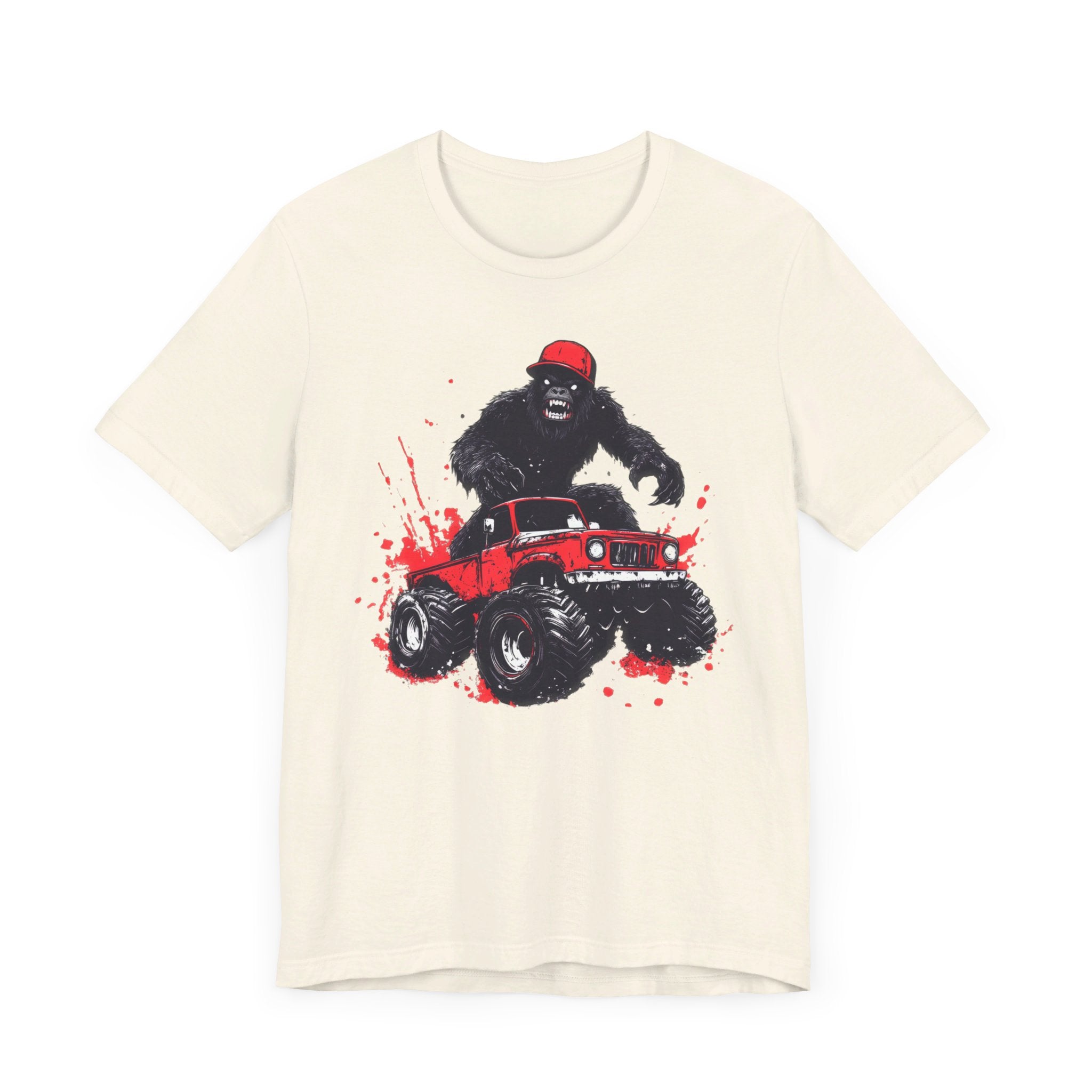 Bigfoot Monster Truck T-Shirt Funny Adventure Design