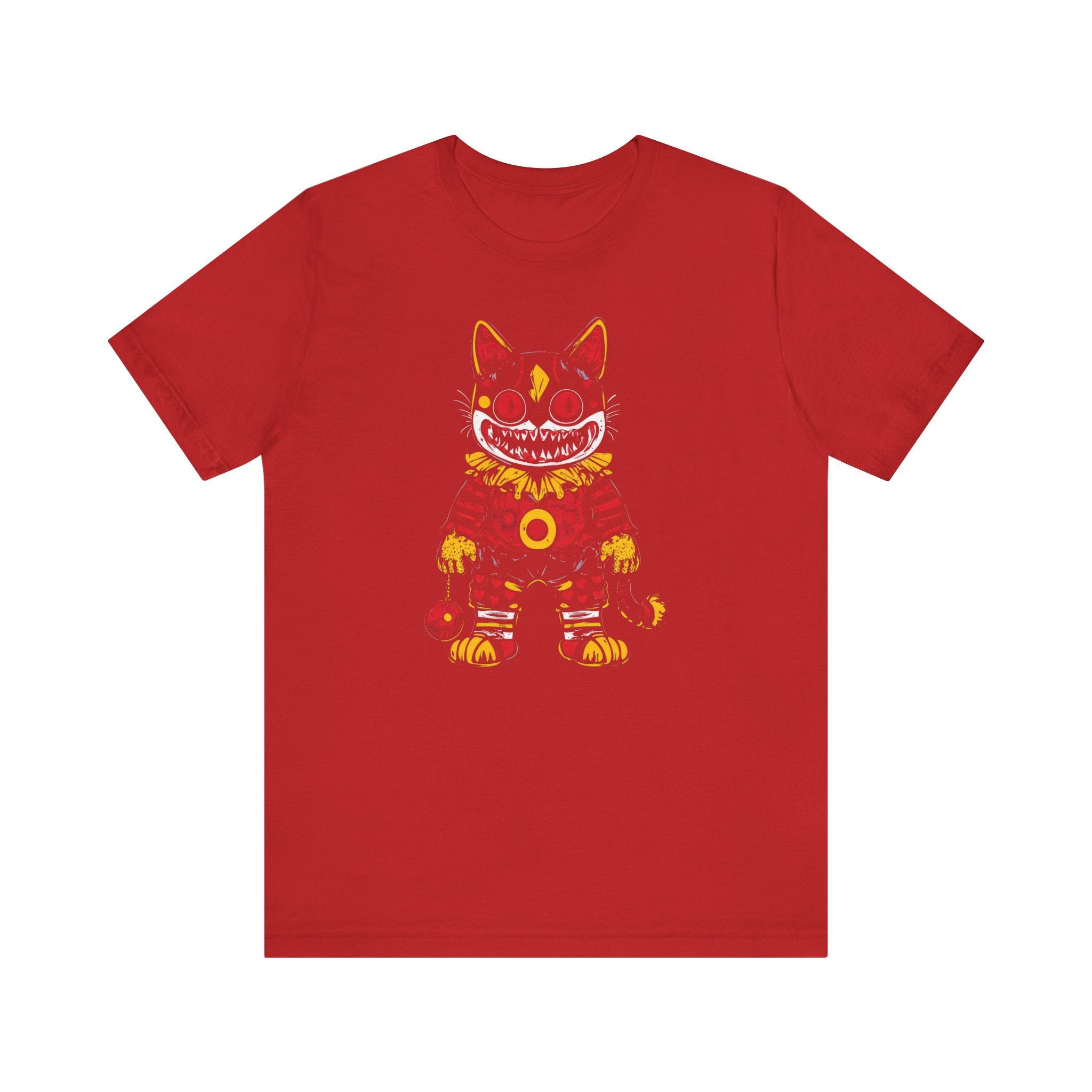 Creepy Clown Cat Graphic Tee