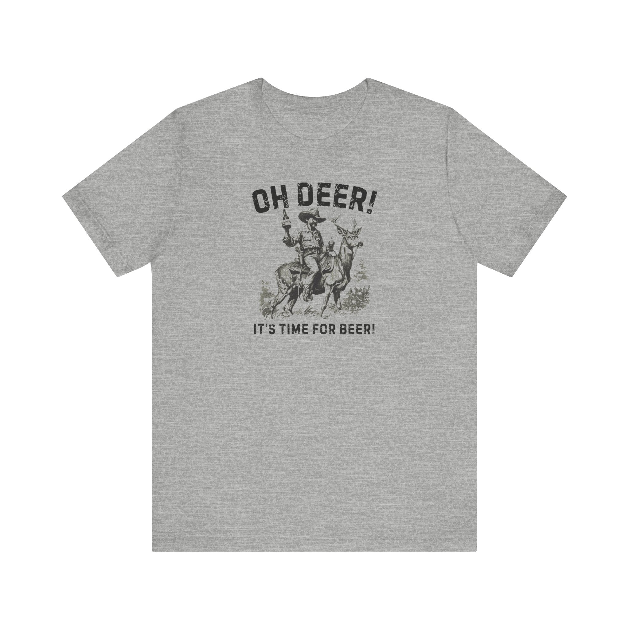 Oh Deer Its Time For Beer Shirt Funny Drinking Tee