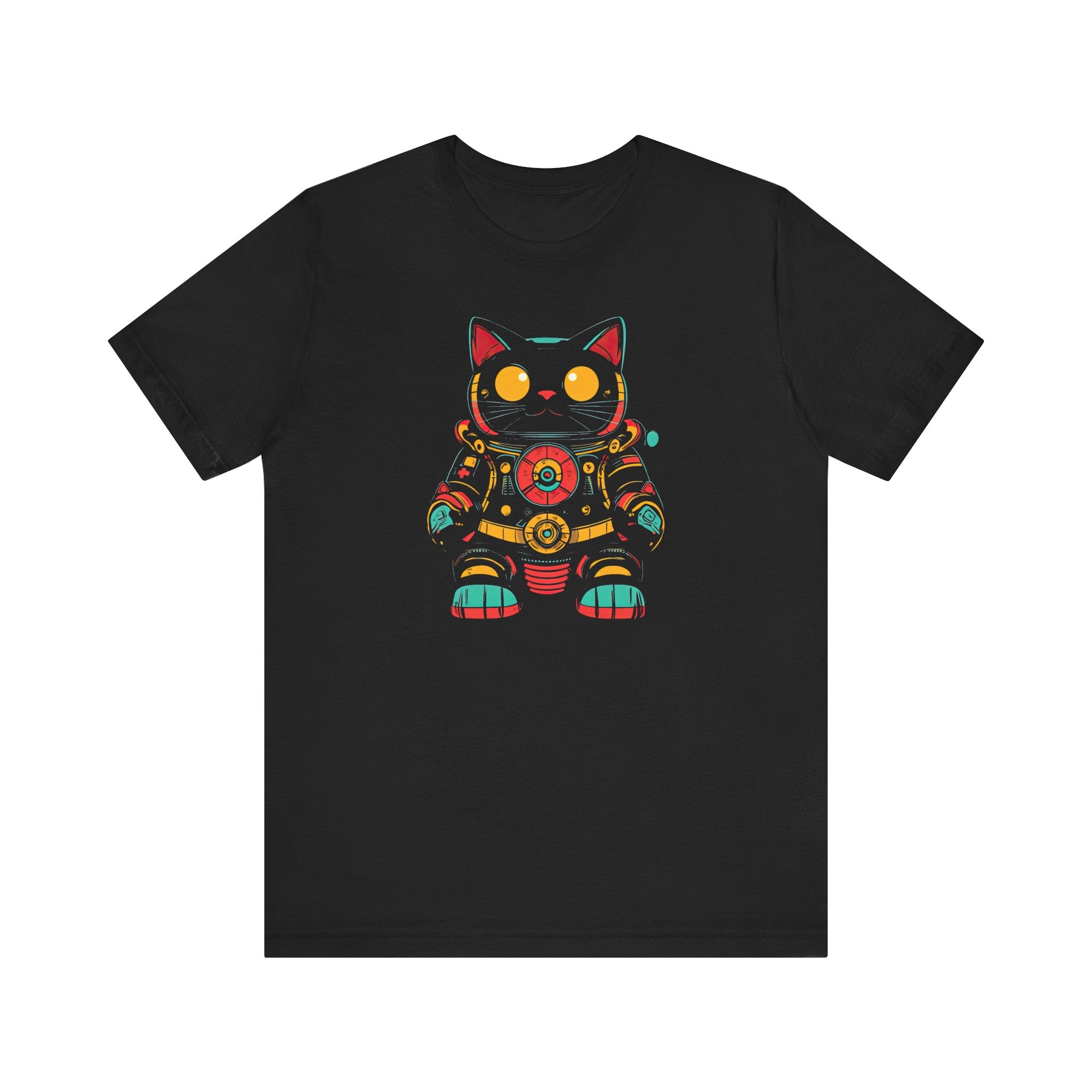 Cyber Cat Astronaut T-Shirt