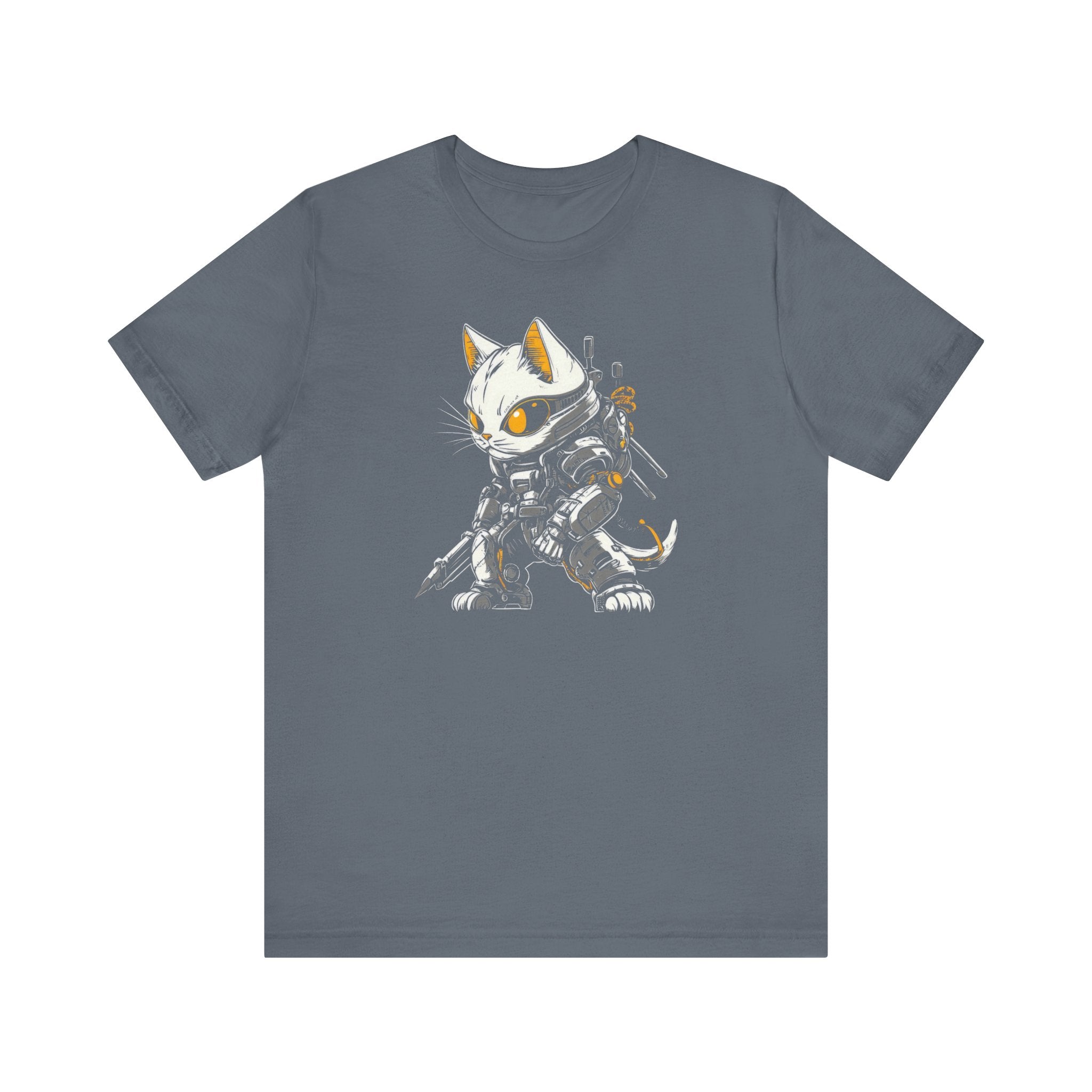 Cyber Warrior Cat T-Shirt