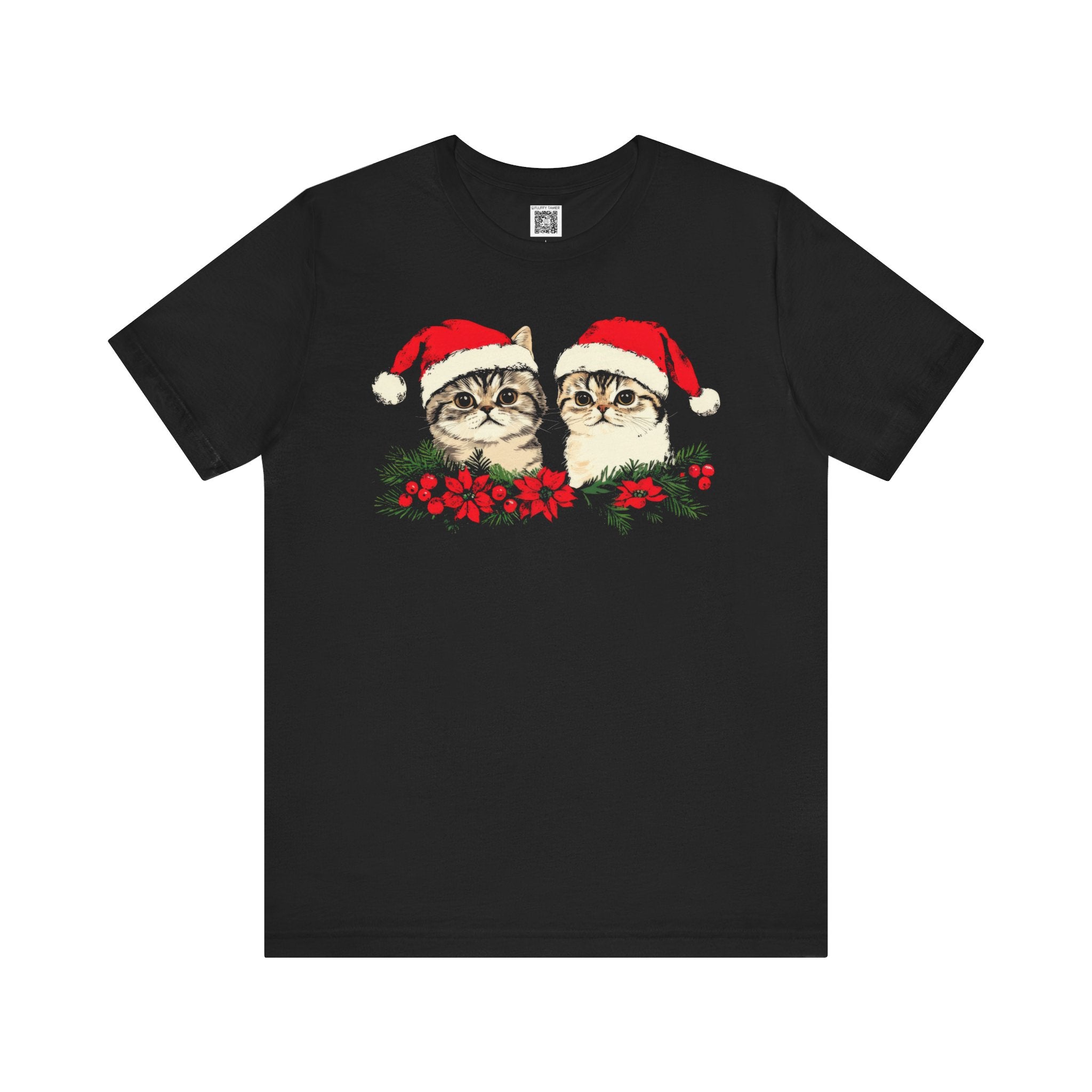 Festive Cat Christmas T-Shirt