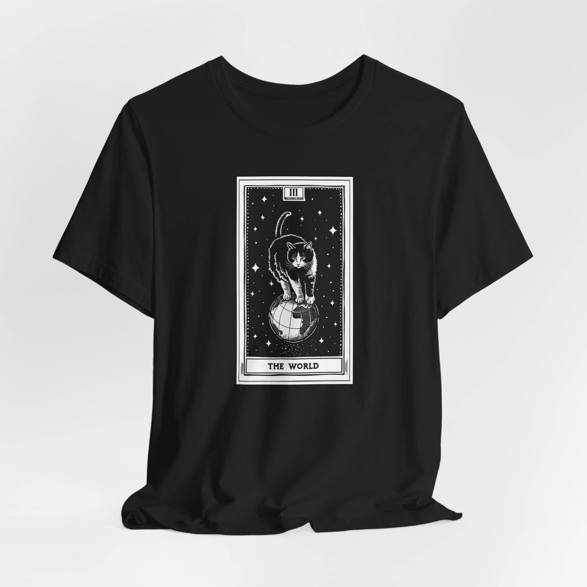 The World Tarot Cat T-Shirt