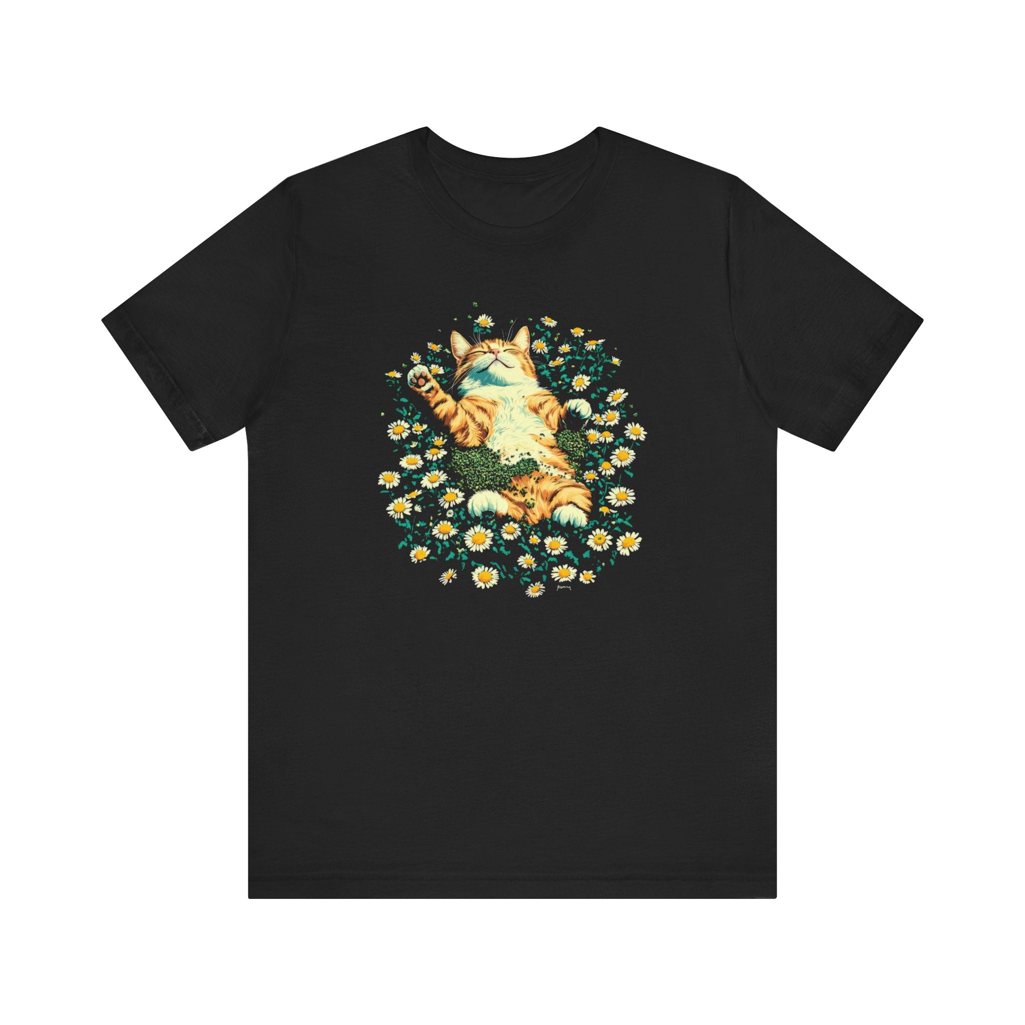 Charming Cat Graphic Tee