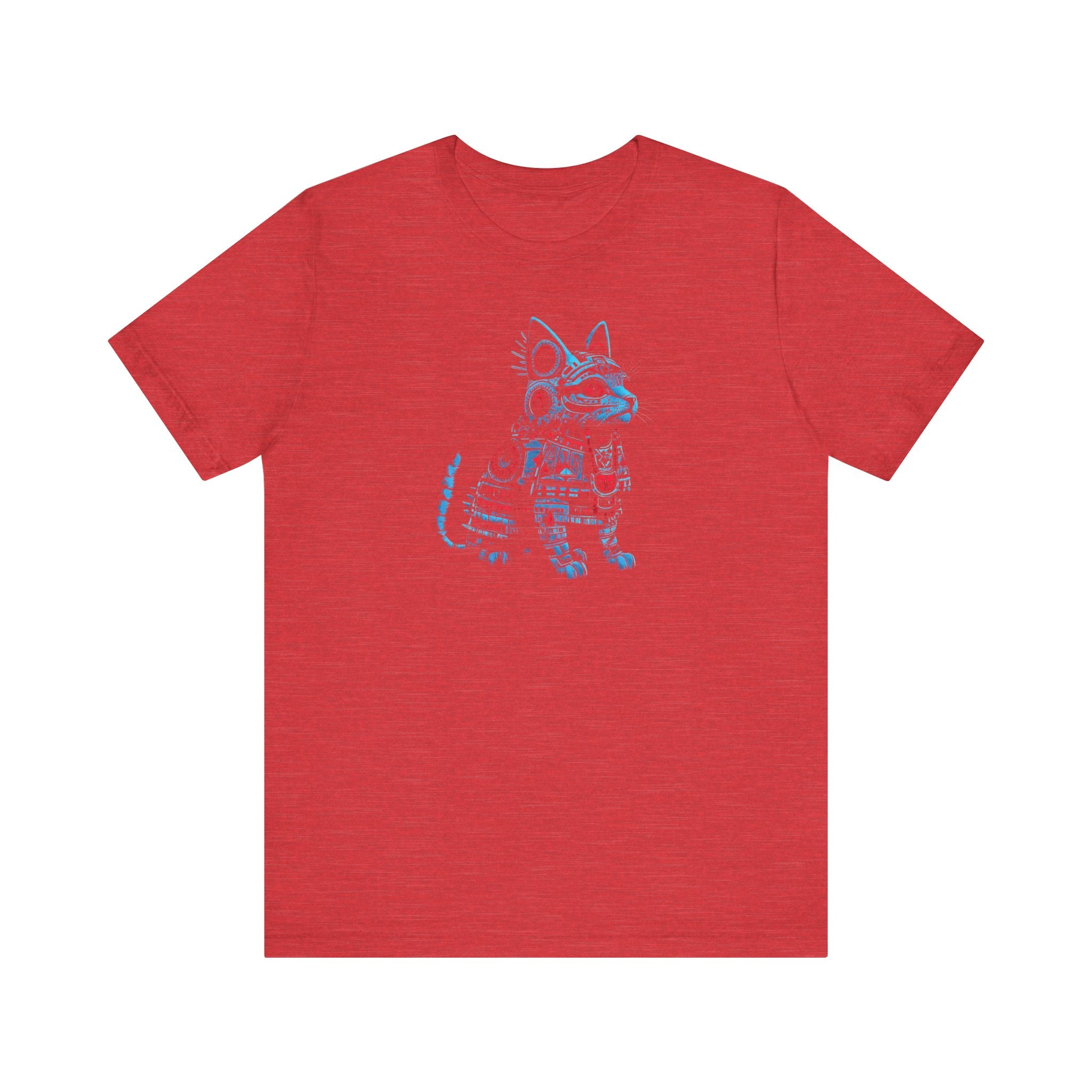 Cyber Samurai Cat T-Shirt